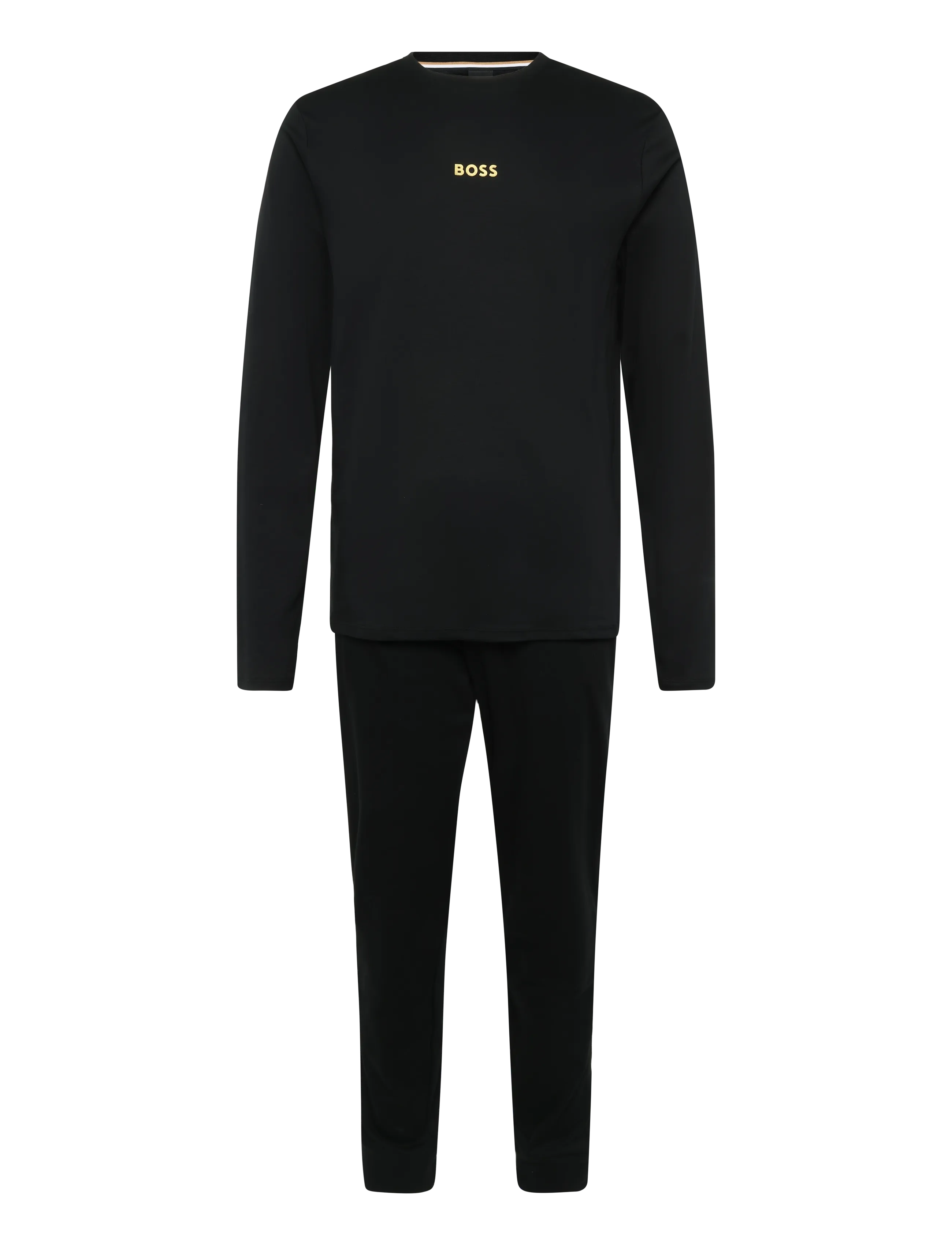 BOSS Xmas Long Set - Underwear - DARK BLUE / black