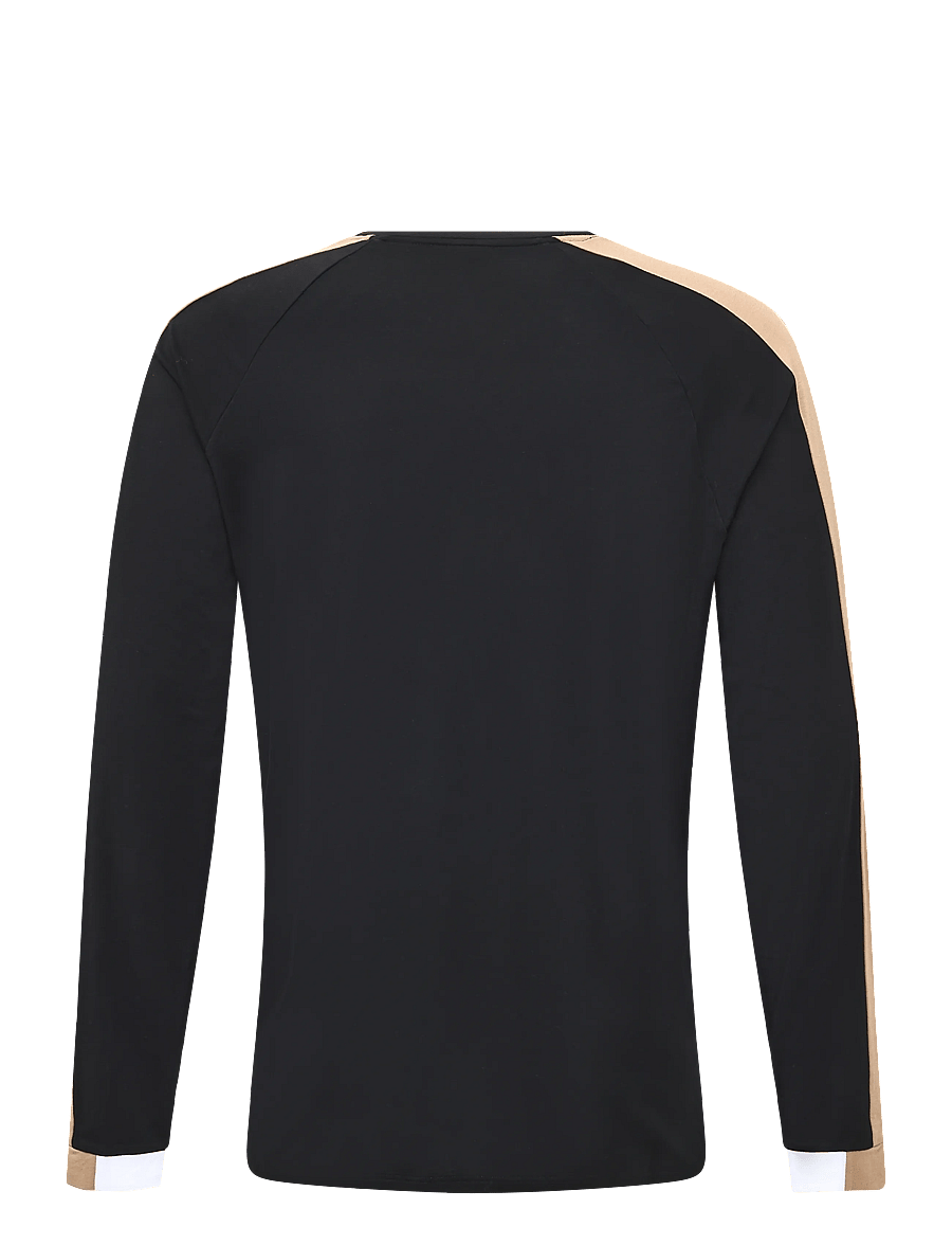 BOSS - Balance LS-Shirt - langärmelige t-shirts - black - 1