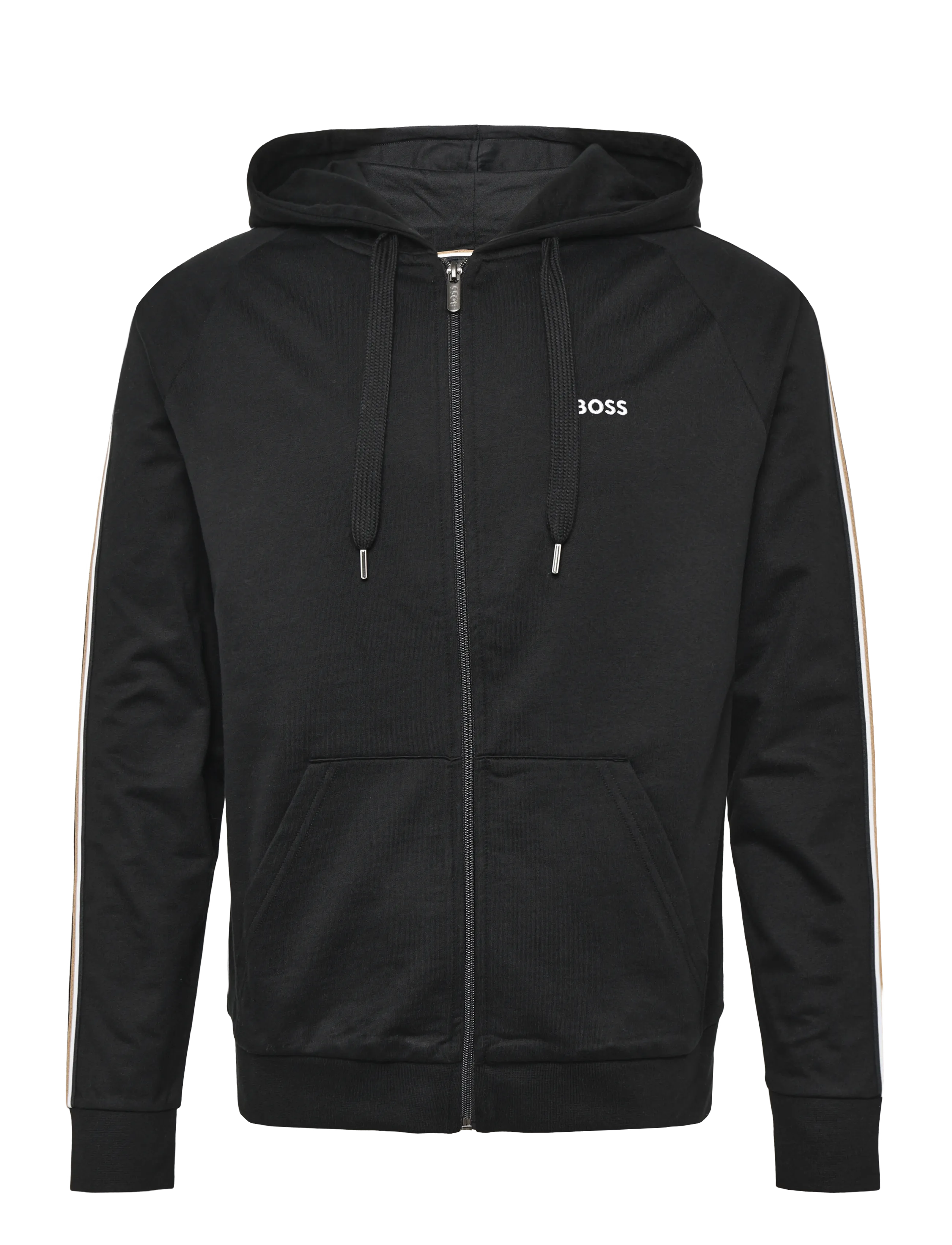 BOSS Iconic Hooded Jacket - BOSS Black - BLACK / black