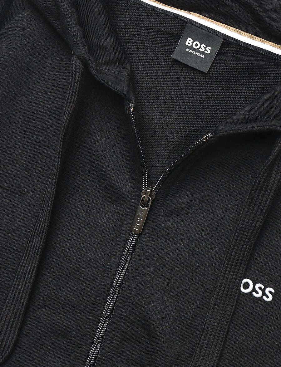 BOSS - Iconic Hooded Jacket - sügisjoped - black - 2