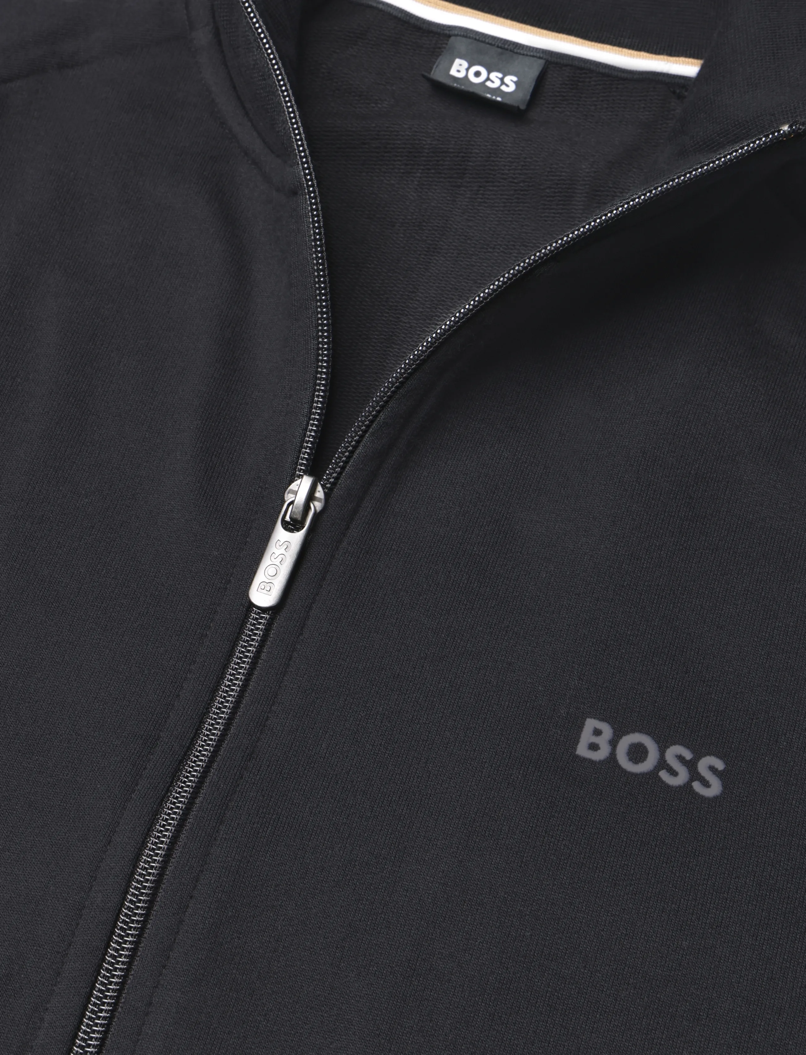 BOSS - Iconic Jacket Zip - sweatshirts - black - 2