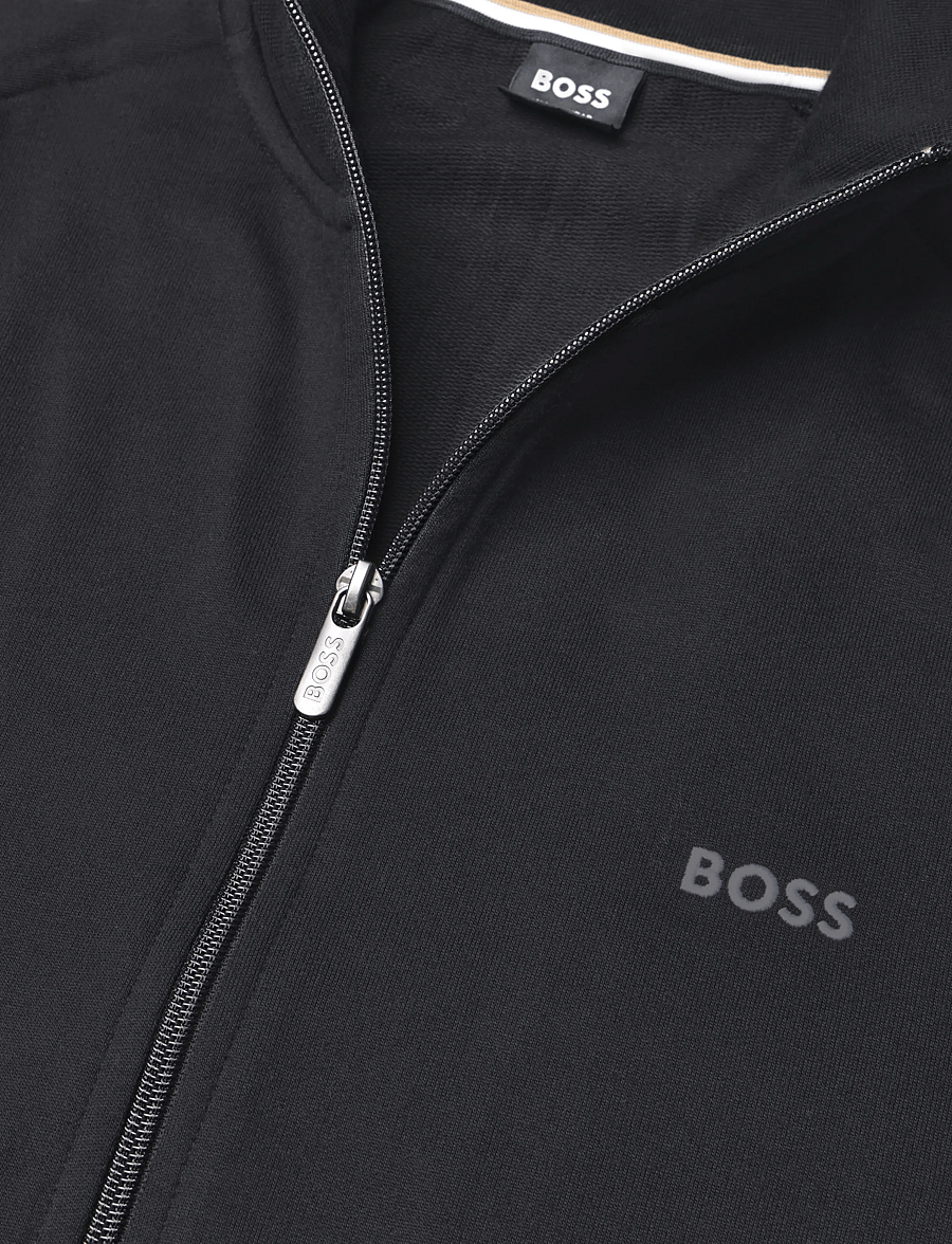 BOSS - Iconic Jacket Zip - sweatshirts - black - 2