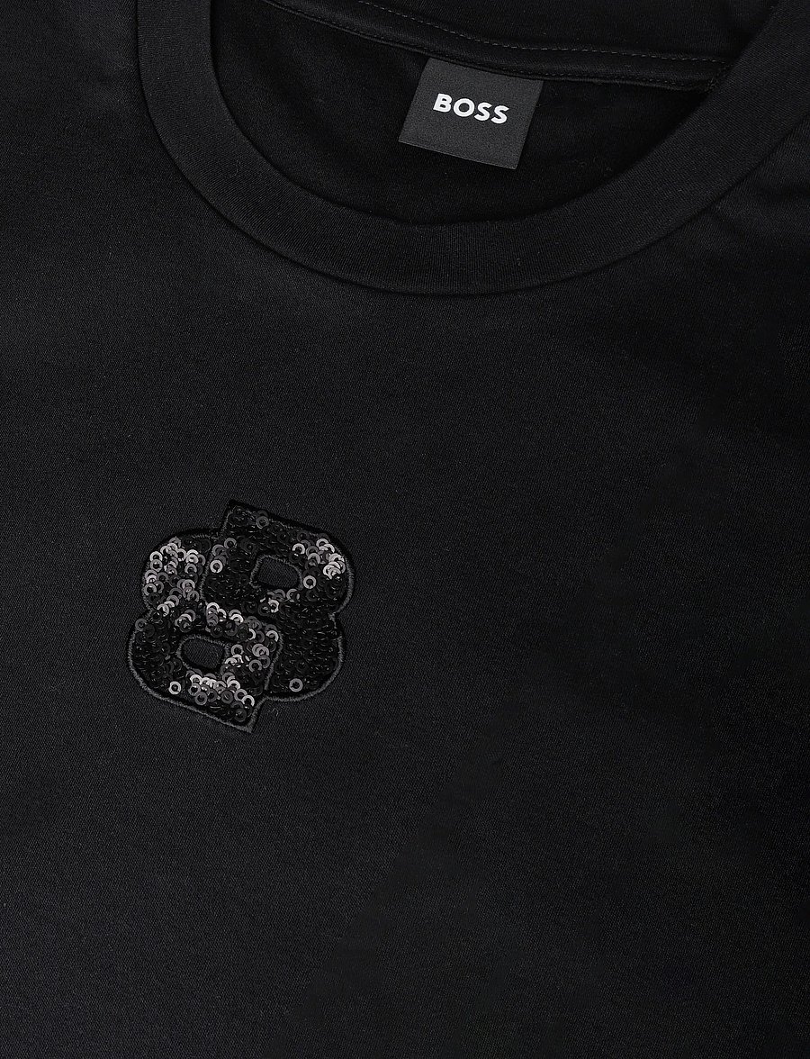 BOSS - Eharpa5 - t-shirts - black - 2