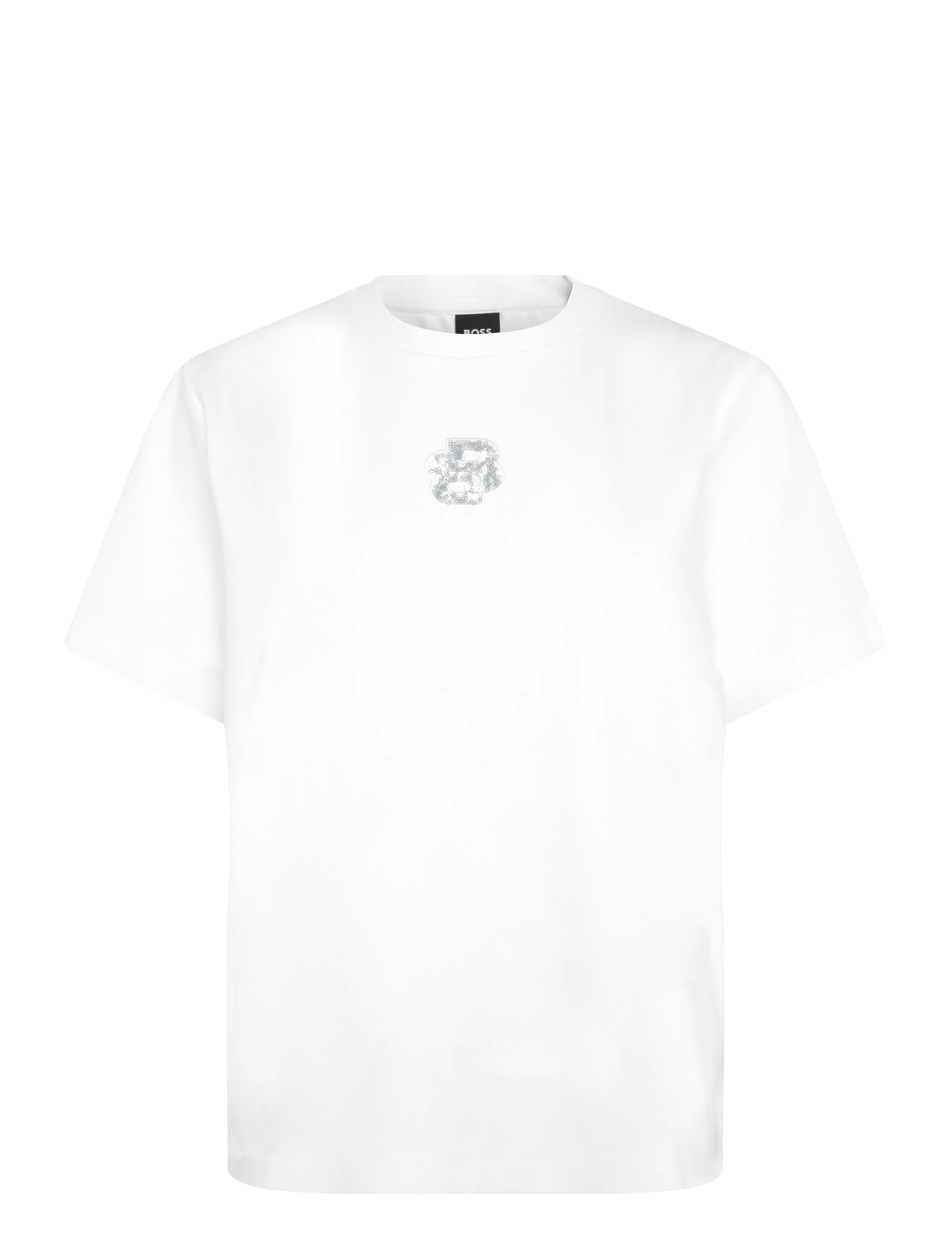 BOSS Eharpa5 - T-shirts & Toppar - WHITE / white