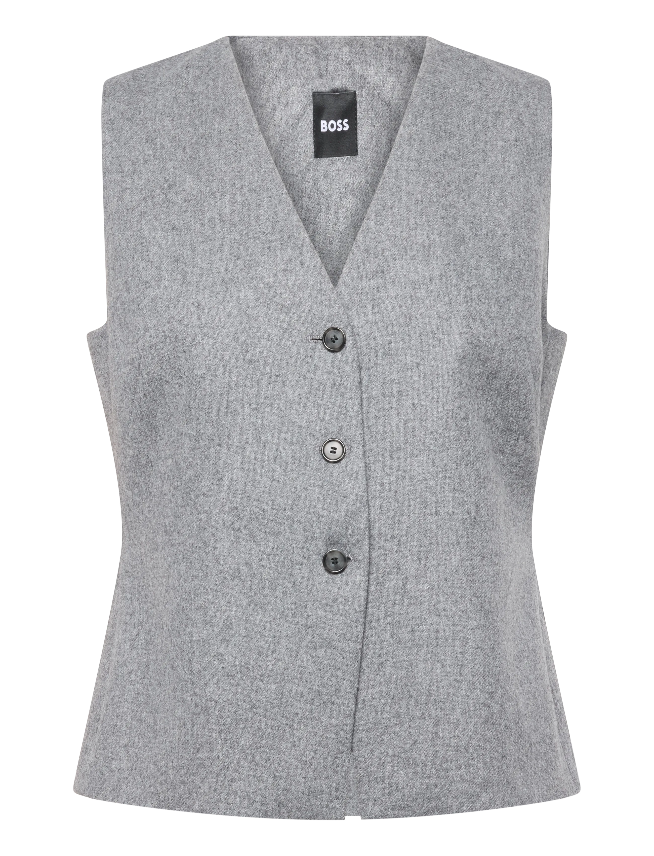 BOSS Julinia - Västar - OPEN GREY / grey