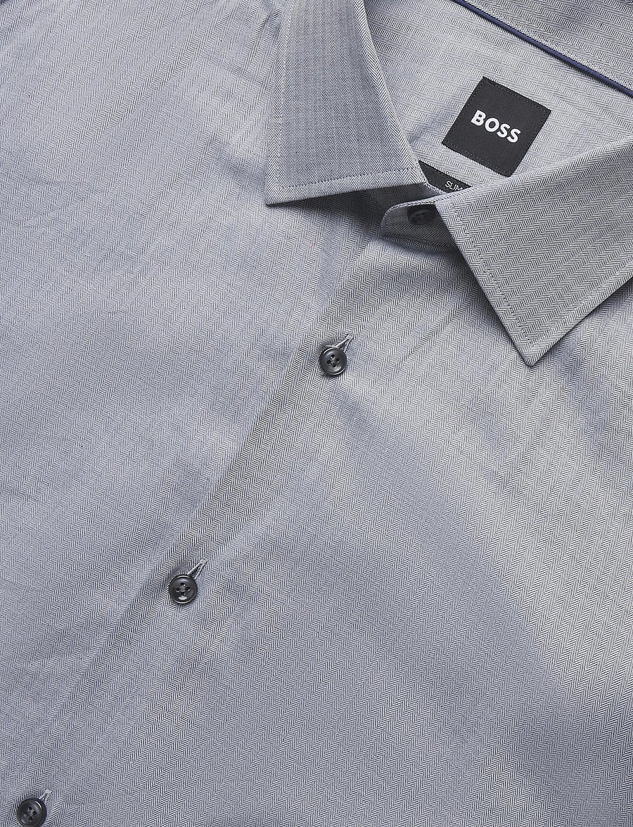 BOSS - H-HANK-K-C1-261 - ametlikud särgid - open blue - 2