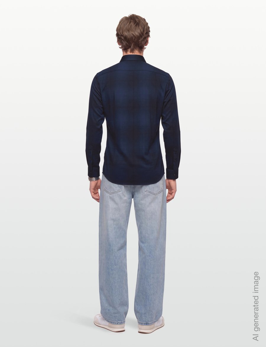 BOSS - P-ROAN-K-F-263 - ametlikud särgid - open blue - 4