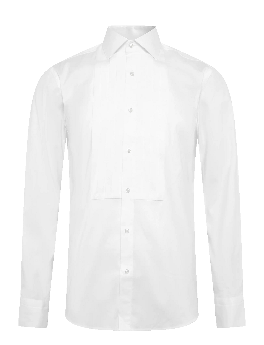 BOSS - H-HANK-K-TUX3-DC-264 - smokingskjorter - white - 0