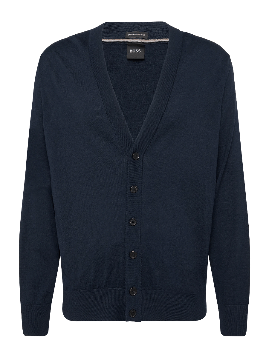 BOSS - H-Mardon - cardigans - dark blue - 0