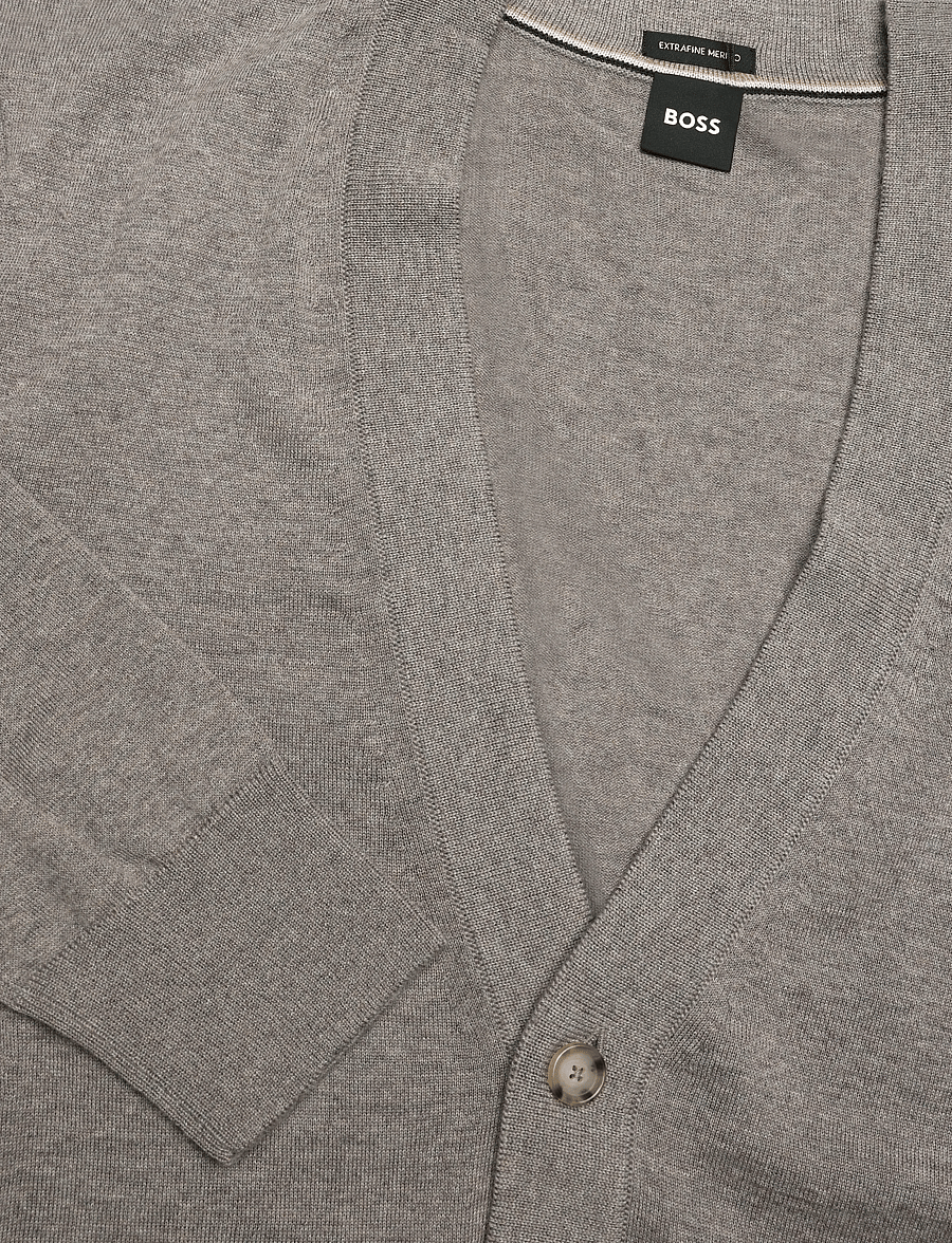 BOSS - H-Mardon - strickjacken - open brown - 2