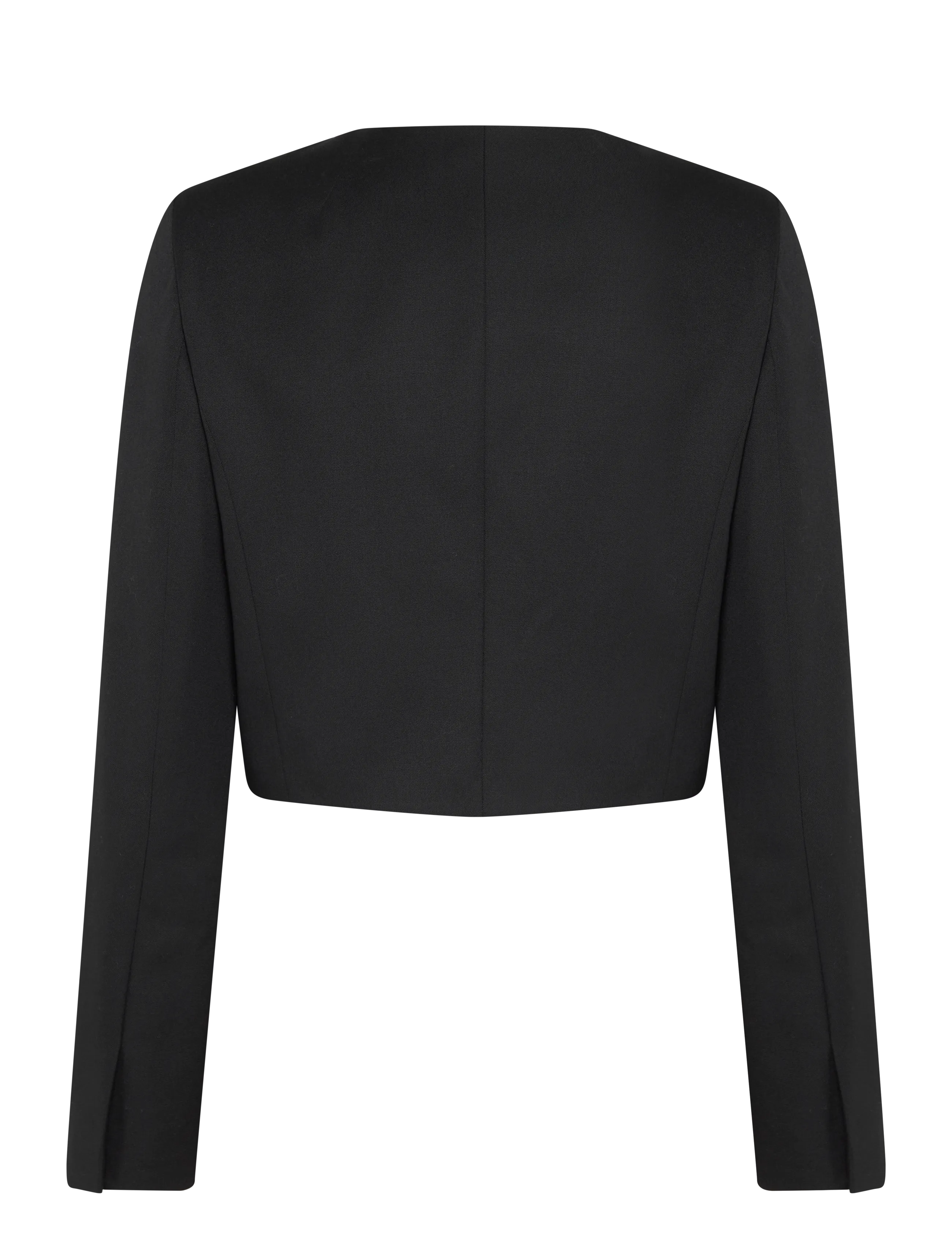 BOSS - Jicena1 - cropped blazers - black - 1