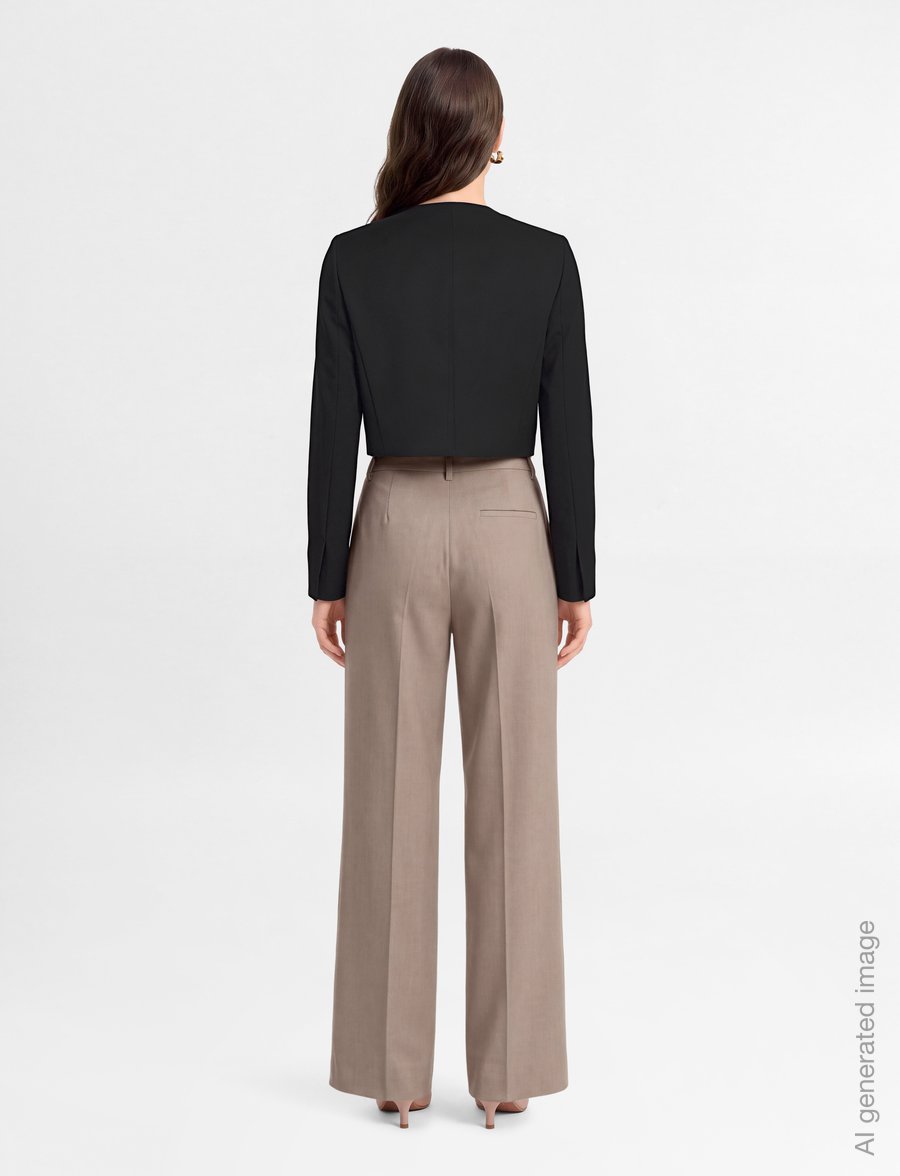 BOSS - Jicena1 - cropped-blazer - black - 4