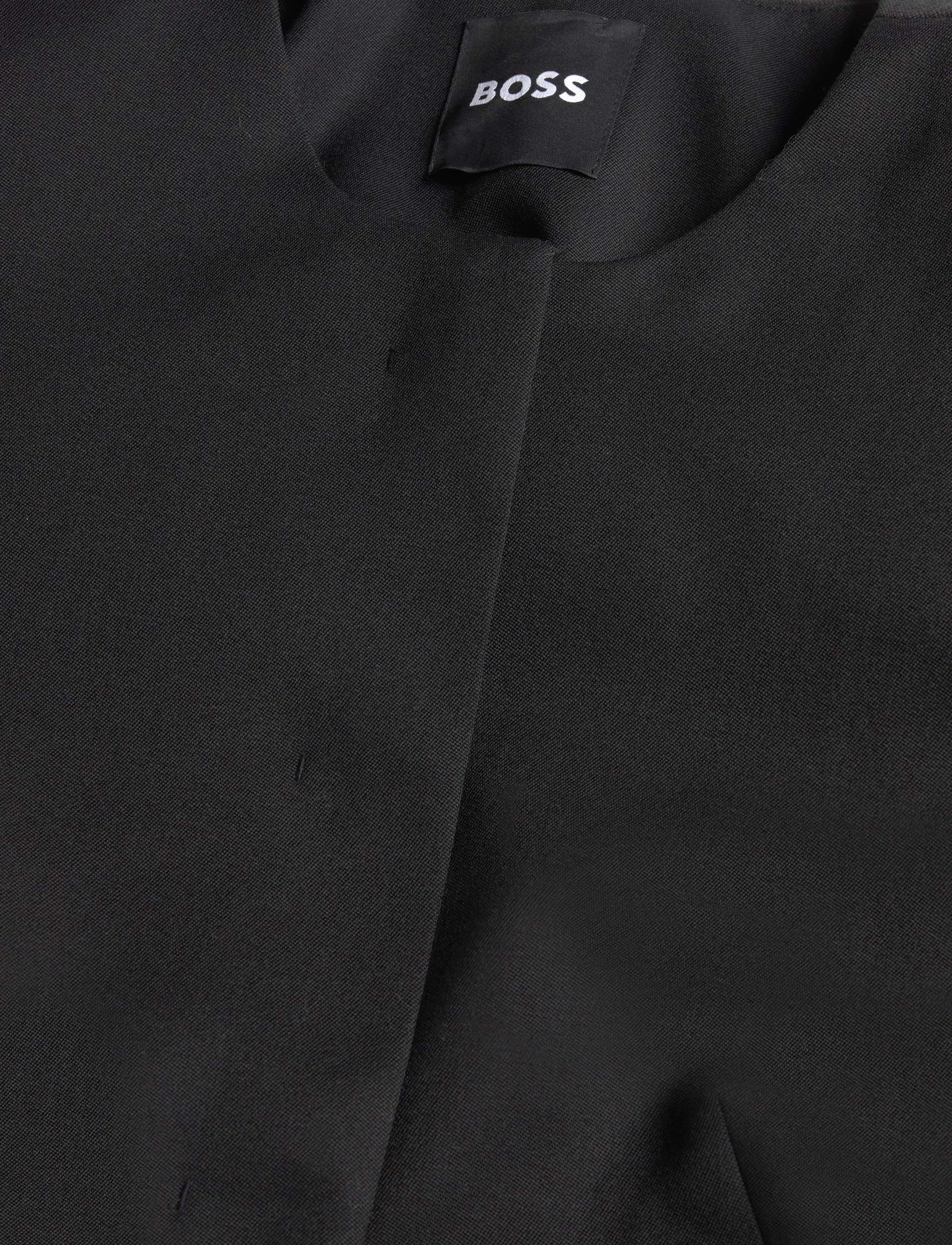 BOSS - Jicena1 - cropped blazers - black - 2