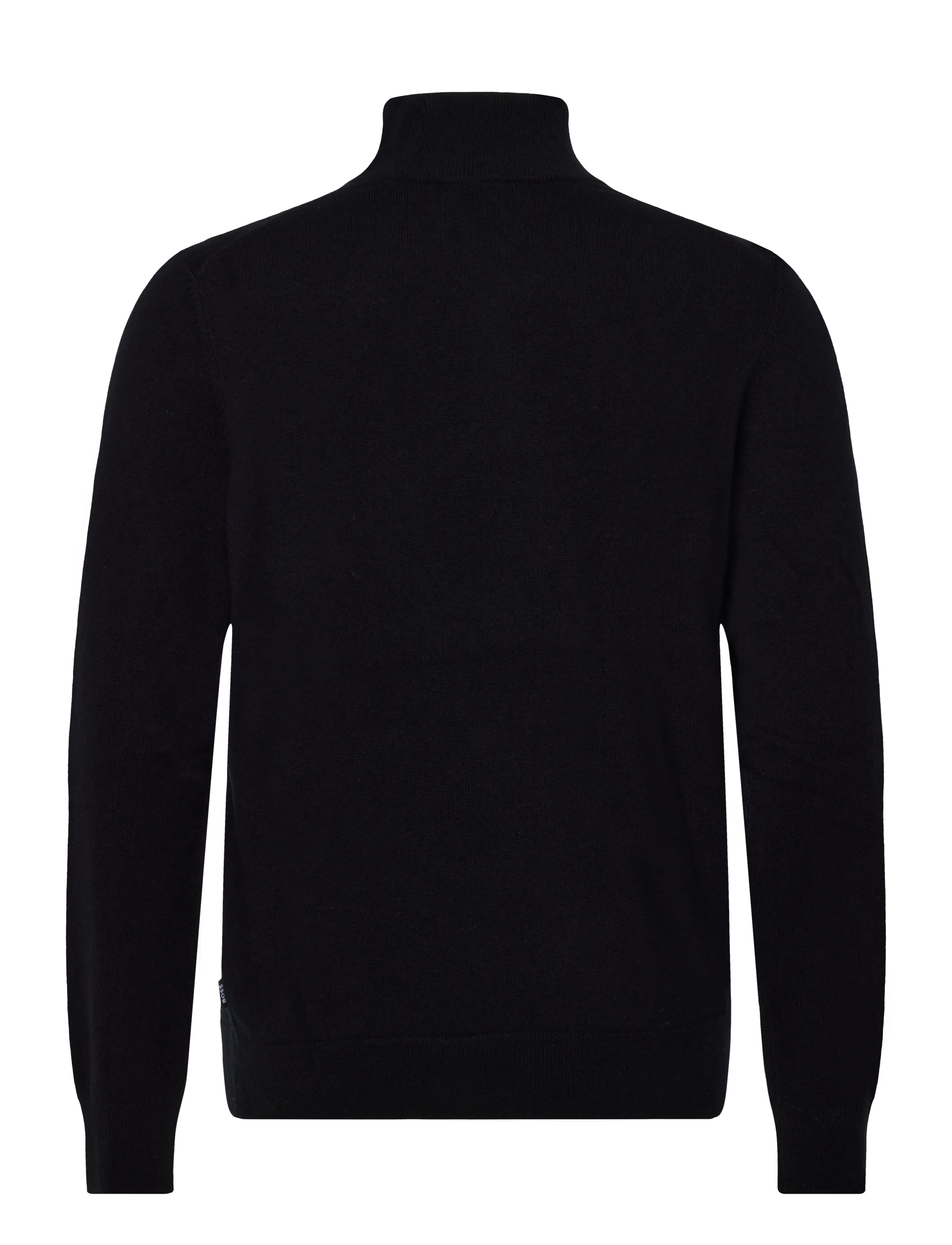 BOSS - H-Hemarlo - pullover mit halbem reißverschluss - black - 1