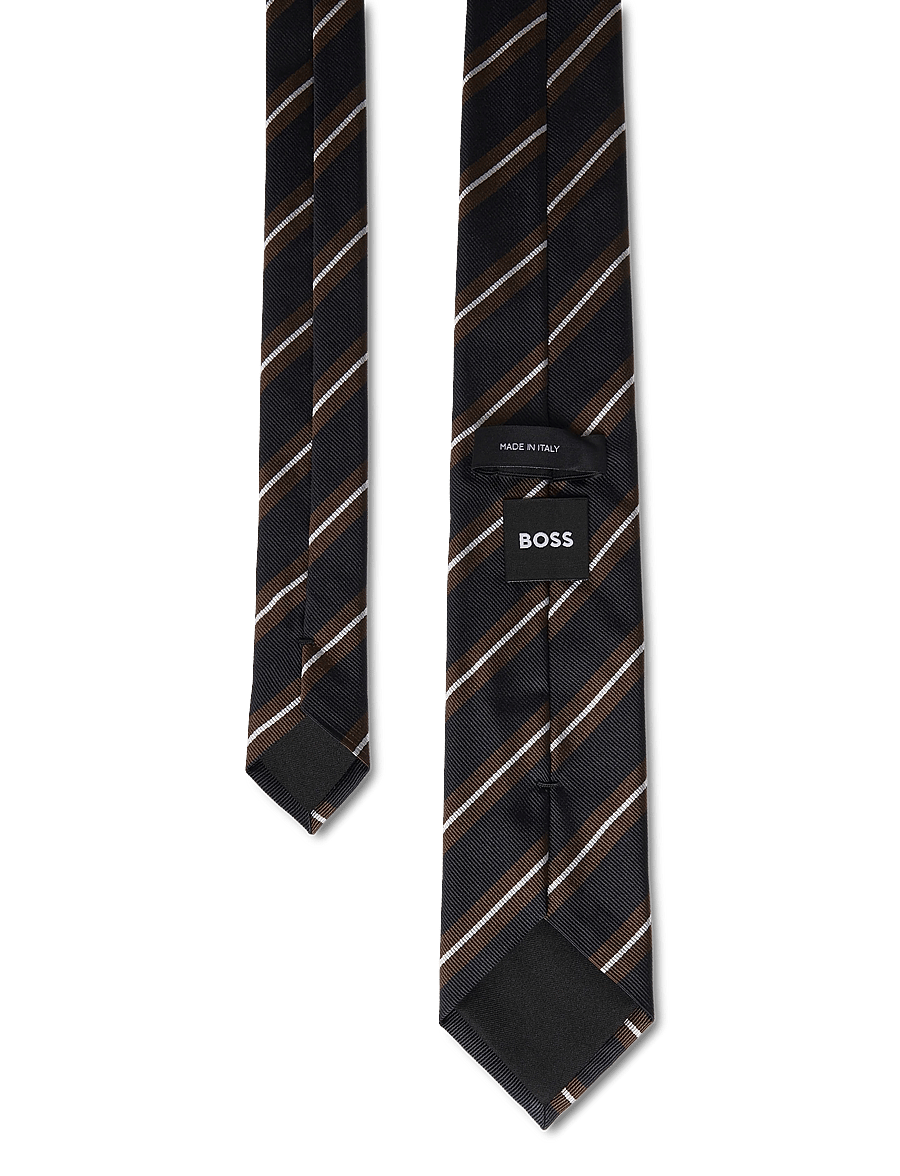 BOSS - H-TIE CM 7.5 262 - slips - dark brown - 1