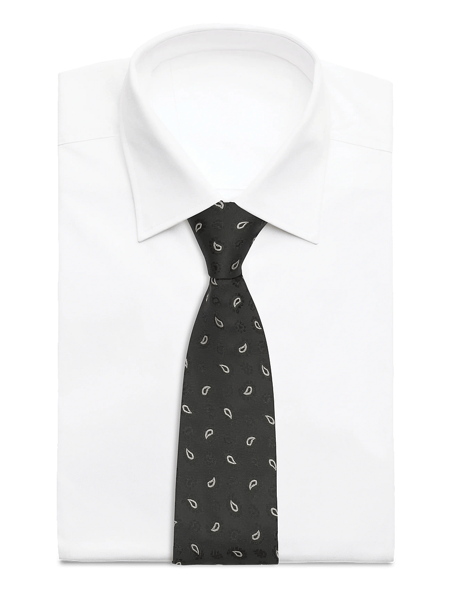 BOSS - H-TIE CM 7.5 262 - slips - dark grey - 1