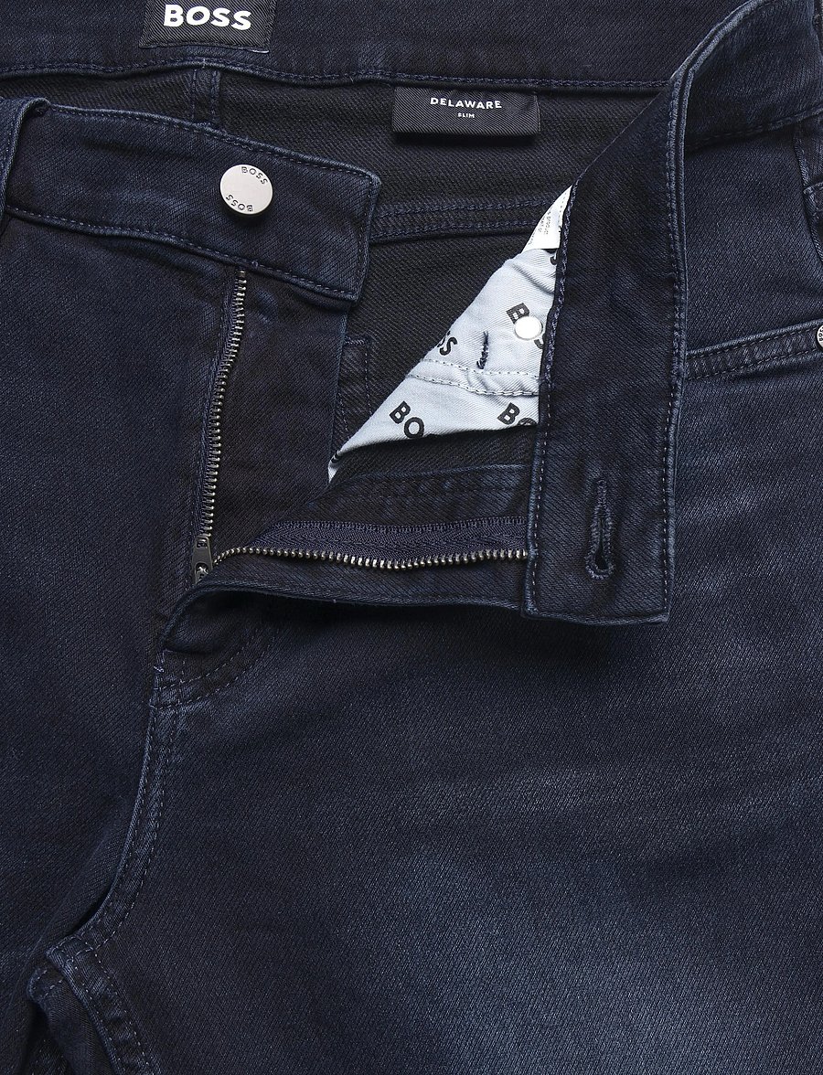 BOSS - P-Delaware - tapered jeans - dark blue - 3