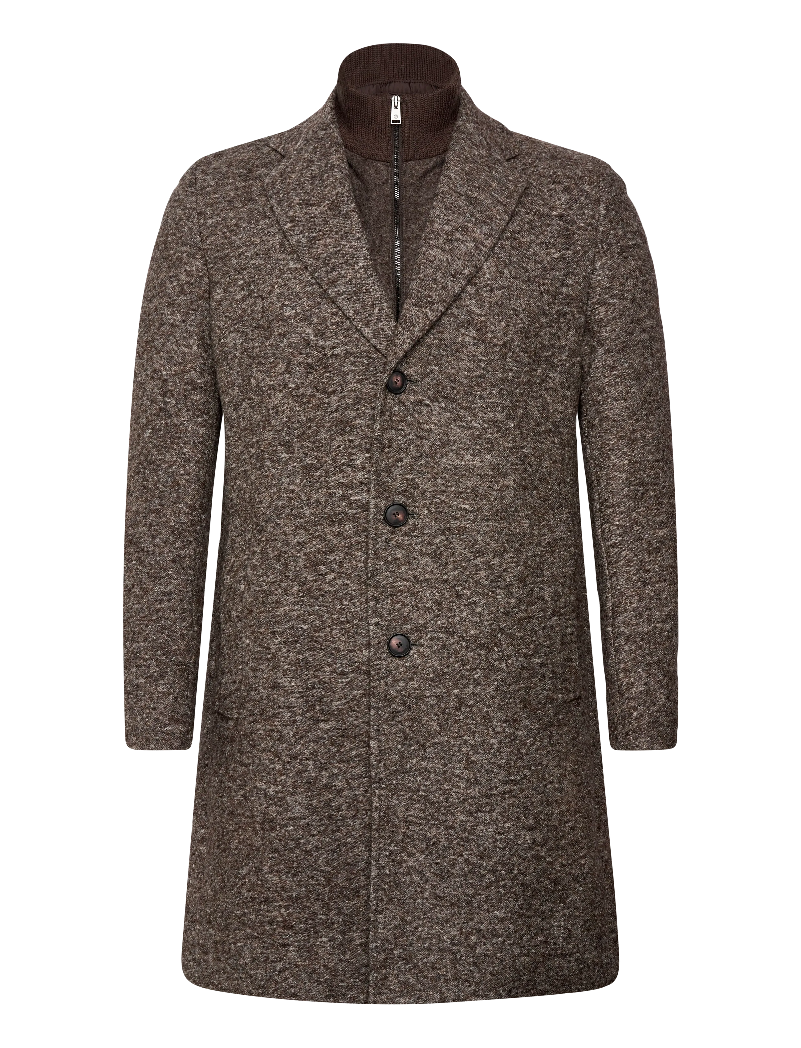 BOSS C-Hyde-J-Bib-Pad-264 - BOSS Black - DARK BROWN / brown