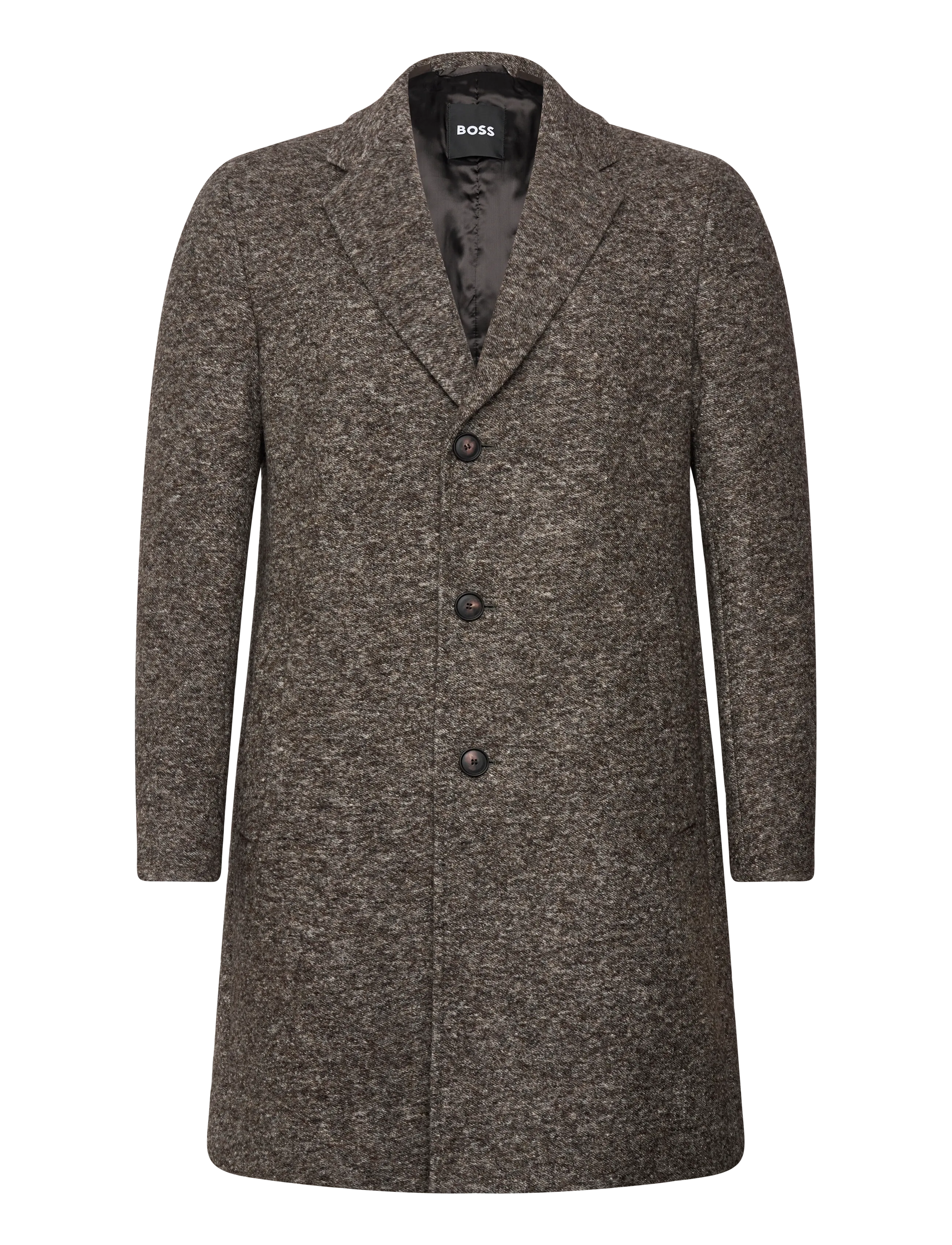 BOSS - C-Hyde-J-Bib-Pad-264 - kappor - dark brown - 2