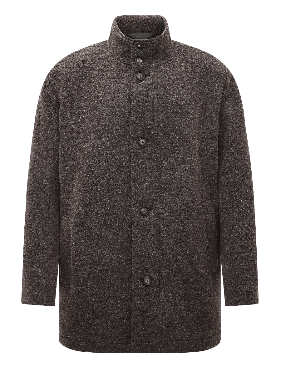 BOSS - C-Coxtan-J-264 - wool coats - dark brown - 0