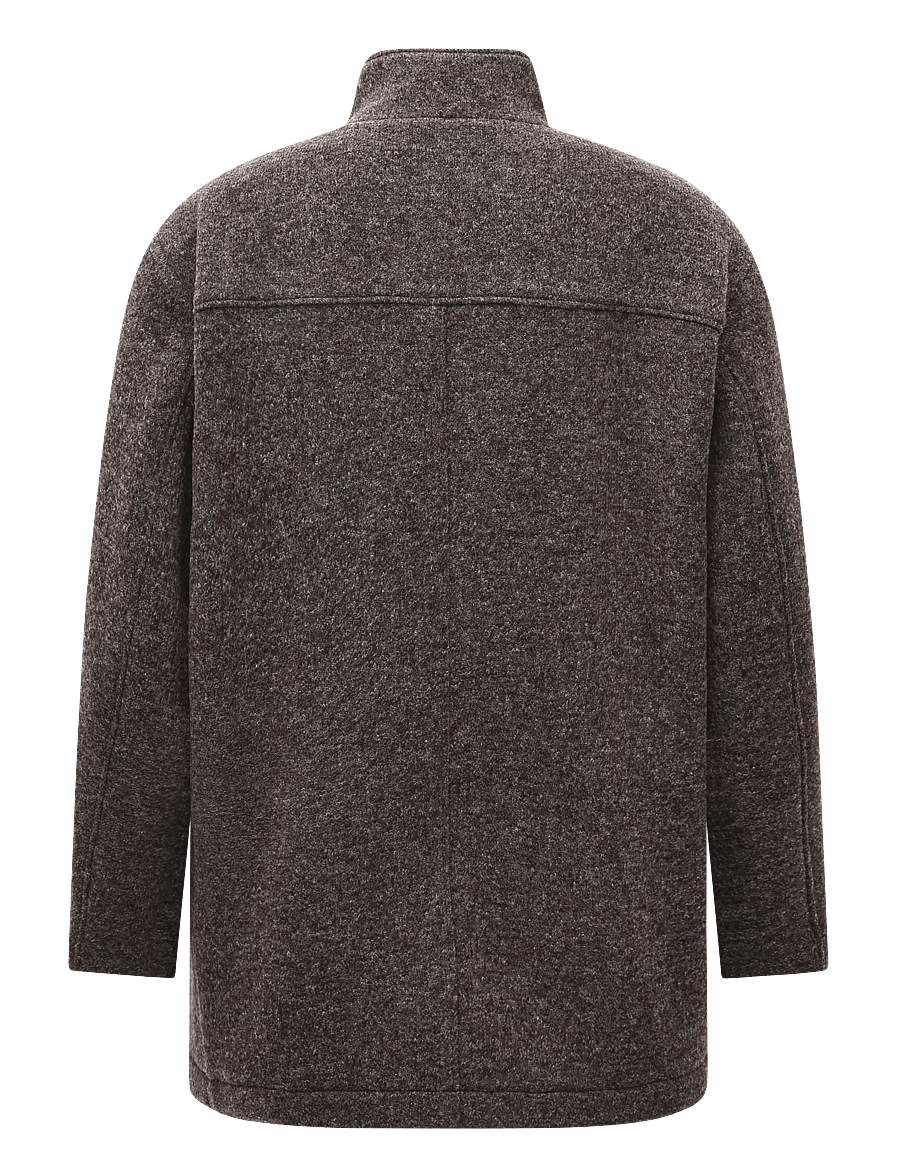 BOSS - C-Coxtan-J-264 - wool coats - dark brown - 1