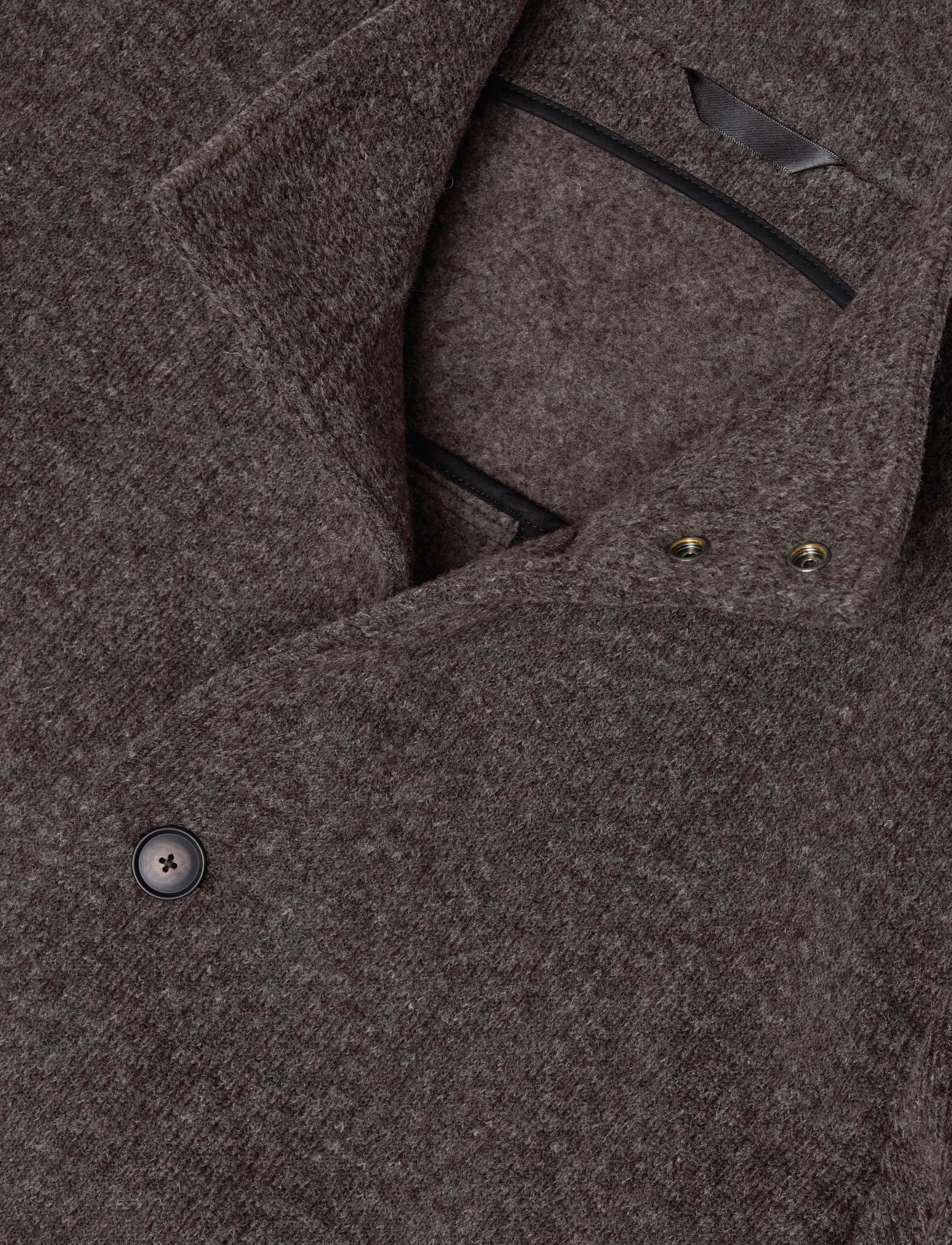 BOSS - C-Coxtan-J-264 - wool coats - dark brown - 2