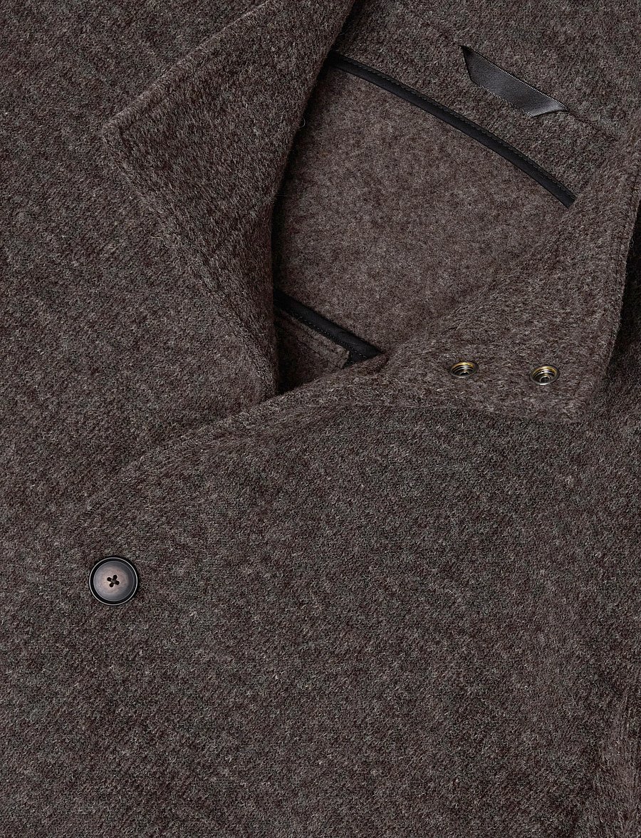 BOSS - C-Coxtan-J-264 - wool coats - dark brown - 2