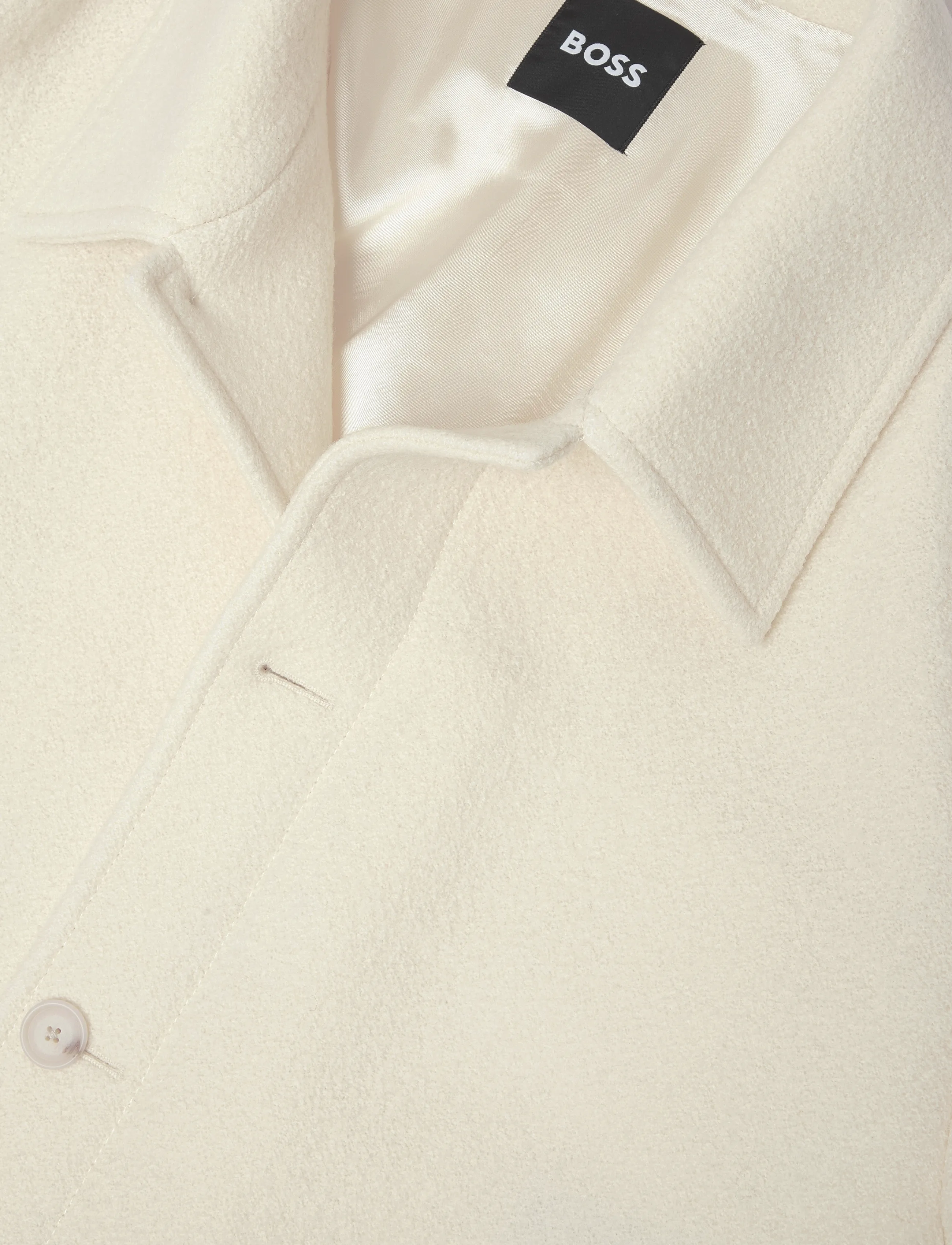 BOSS - C-Charly-264 - villased jakid - open white - 5