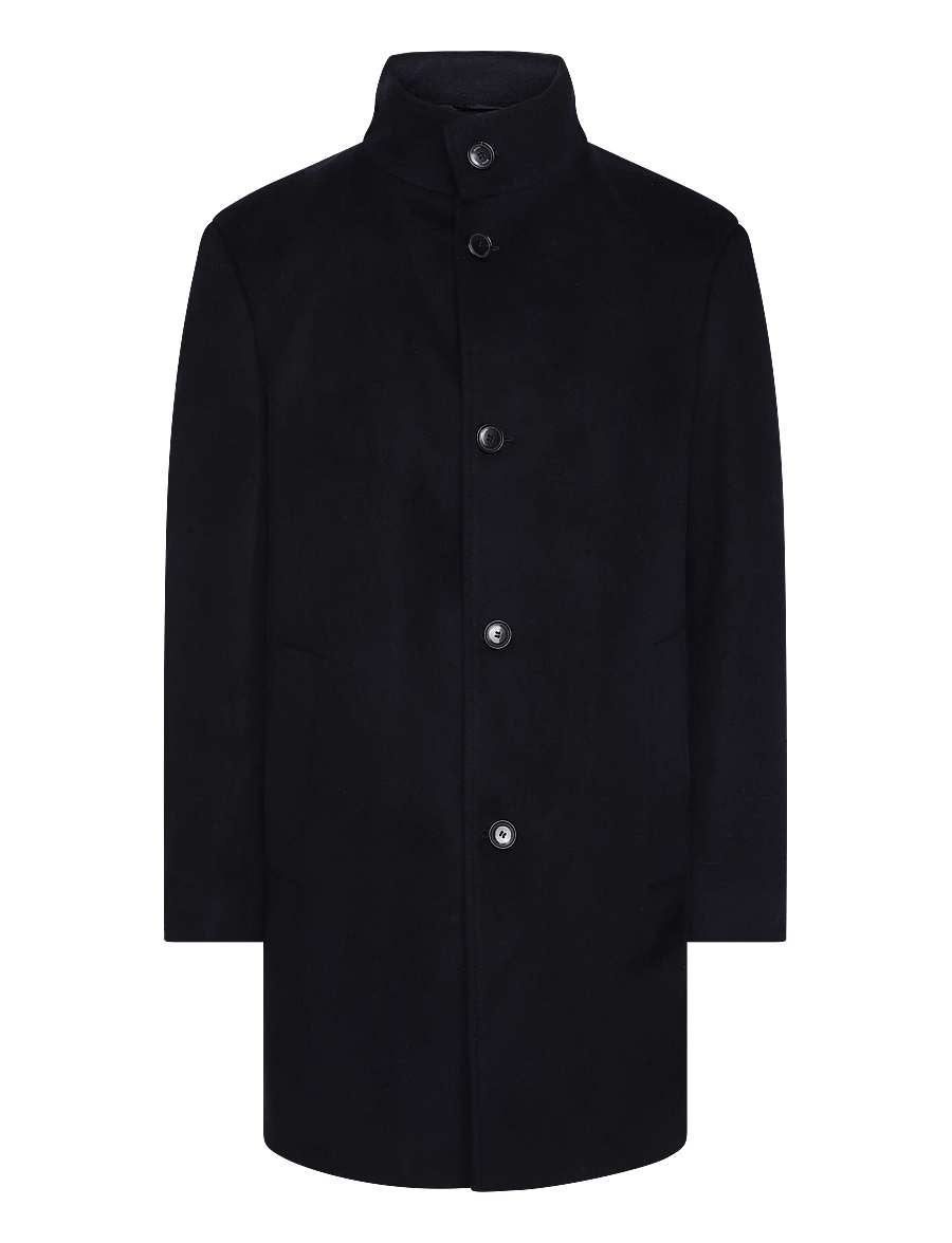 BOSS - H-Hyde-SU-264 - wollmäntel - dark blue - 0