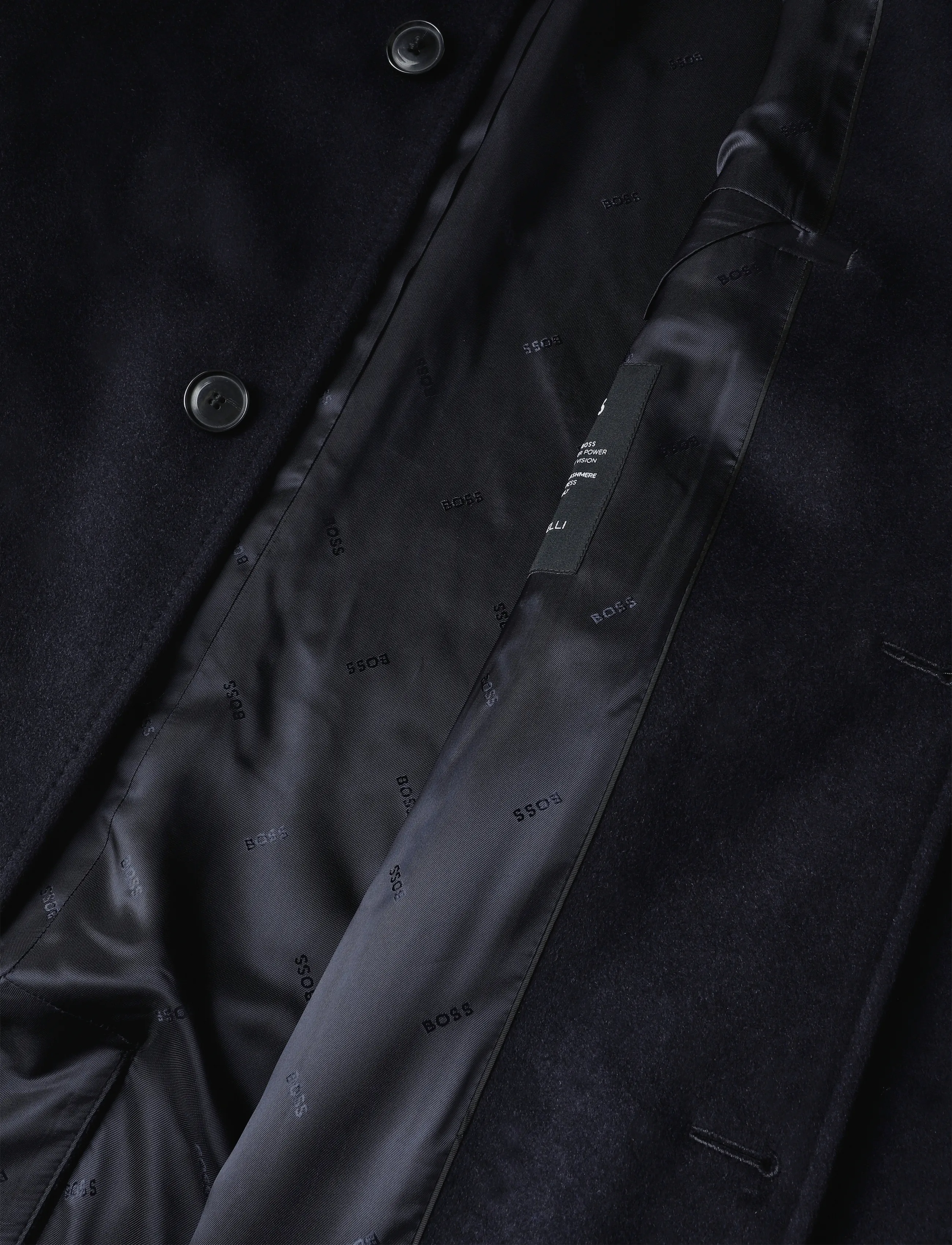 BOSS - H-Hyde-SU-264 - wollmäntel - dark blue - 4