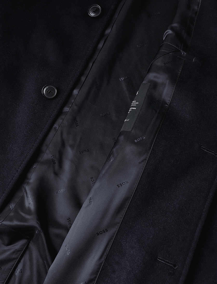 BOSS - H-Hyde-SU-264 - wollmäntel - dark blue - 4