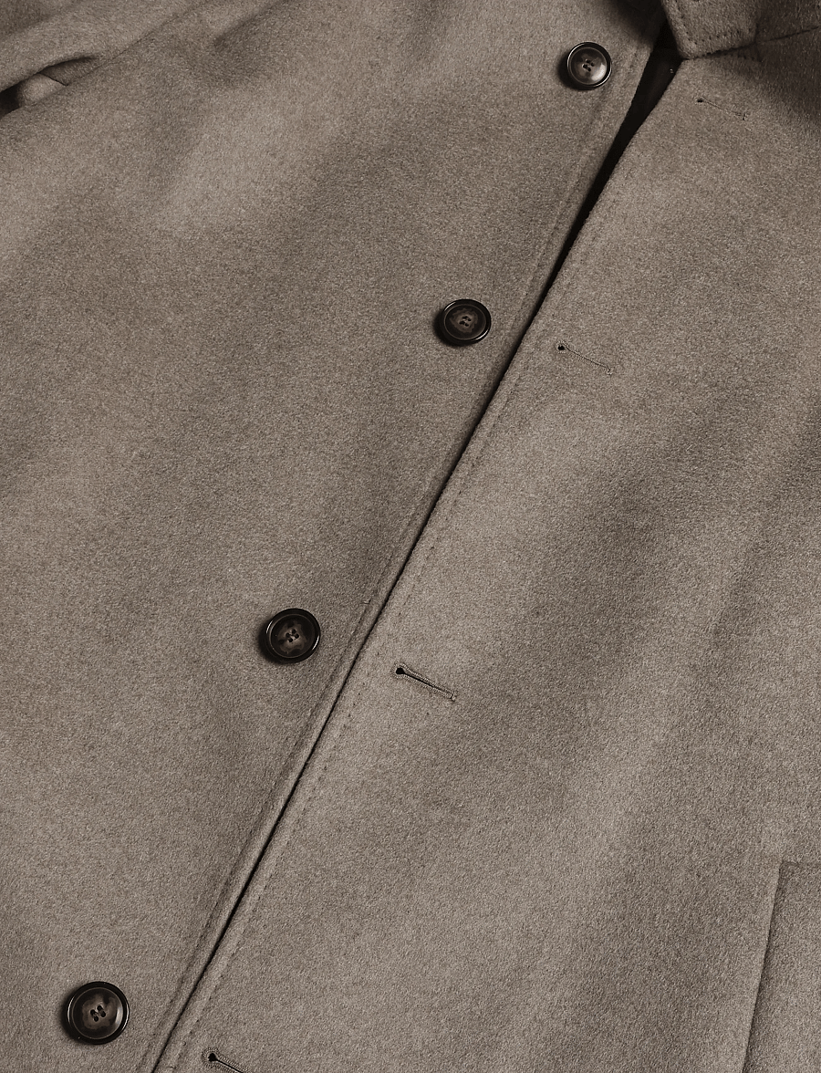BOSS - H-Hyde-SU-264 - wollmäntel - open brown - 3