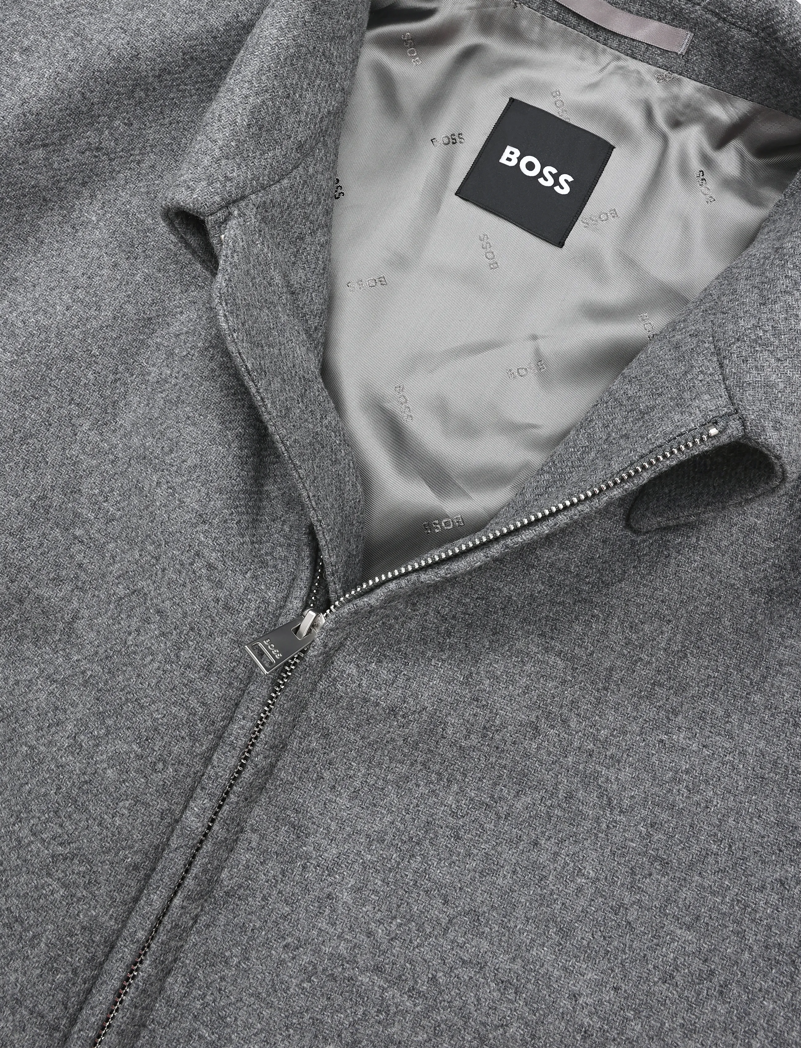 BOSS - H-Charly-264 - uldjakker - medium grey - 2