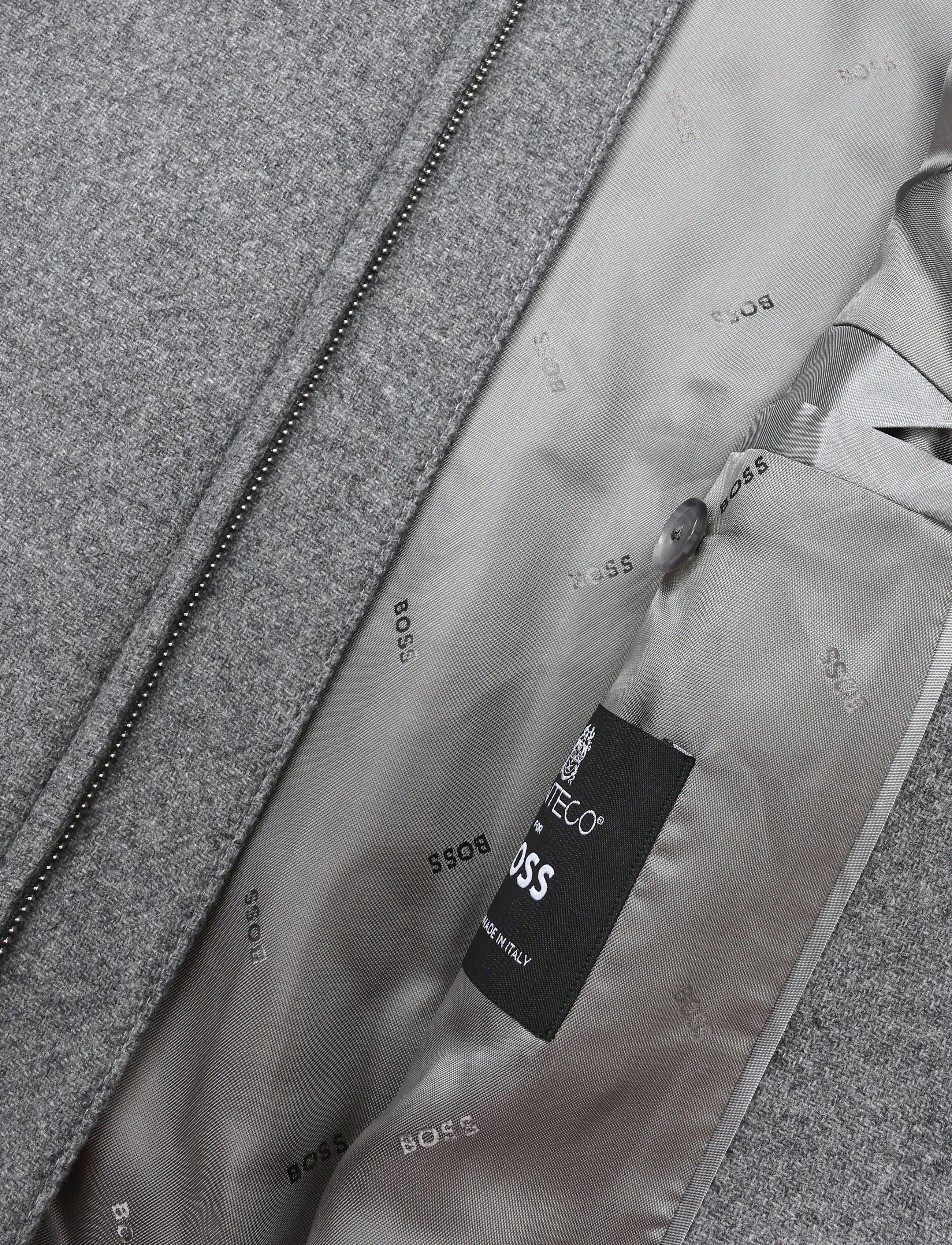 BOSS - H-Charly-264 - uldjakker - medium grey - 4
