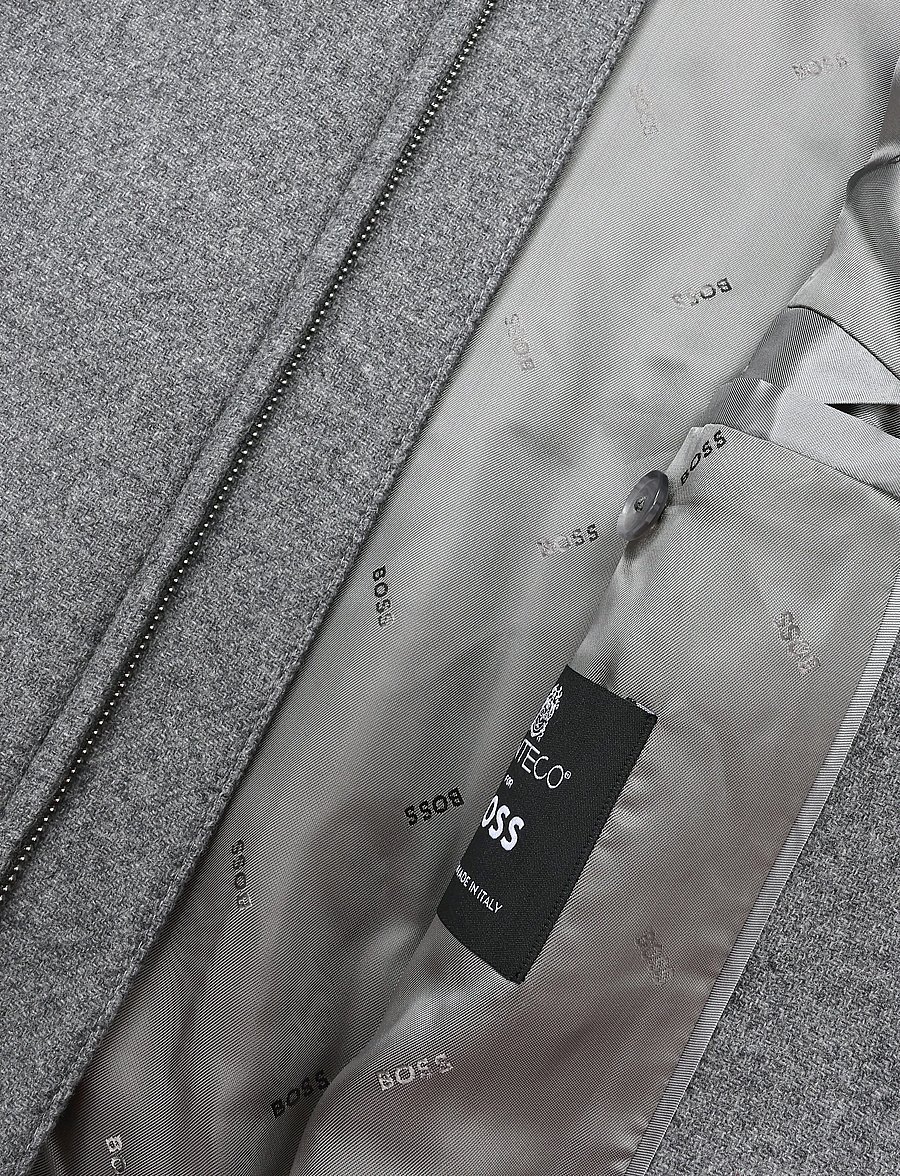 BOSS - H-Charly-264 - uldjakker - medium grey - 4