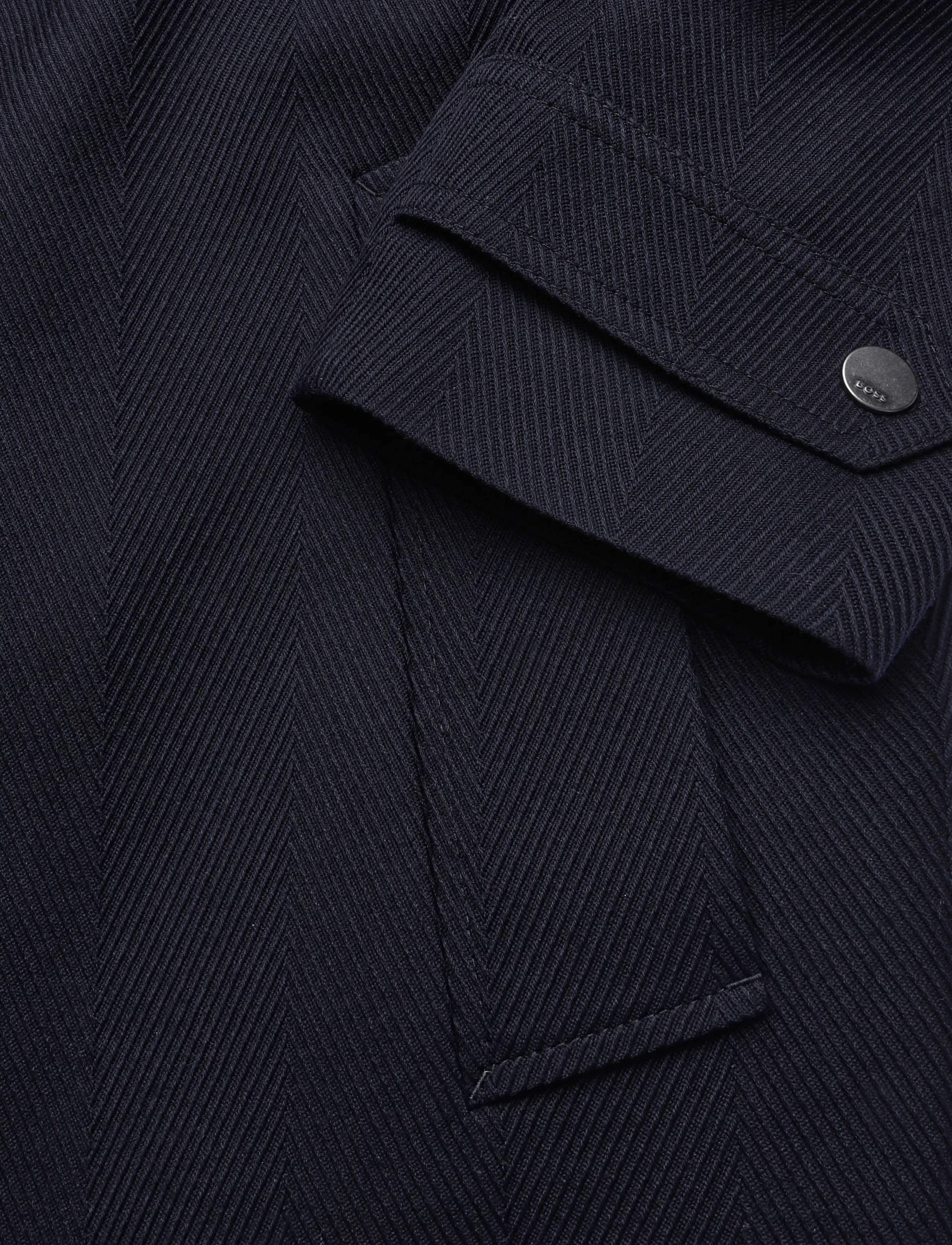 BOSS - C-Colin-BLTPress-264 - villased mantlid - dark blue - 3