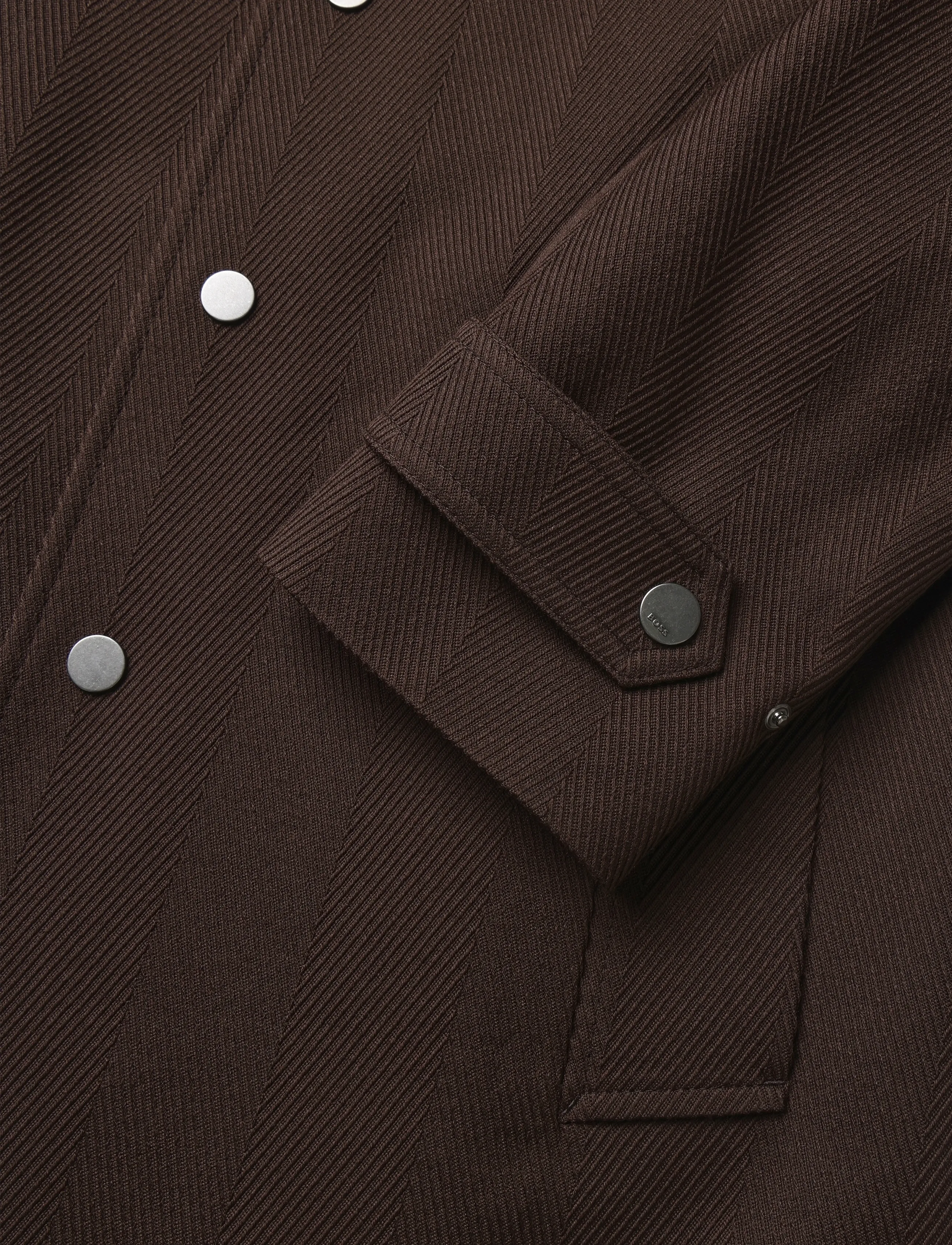 BOSS - C-Colin-BLTPress-264 - ullrockar - dark brown - 3
