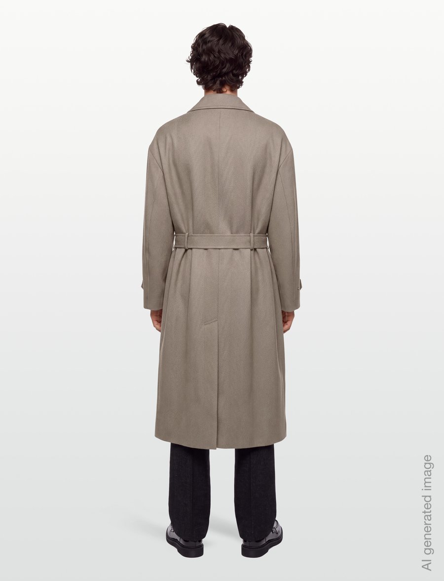 BOSS - C-Colin-BLTPress-264 - uldfrakker - open brown - 4