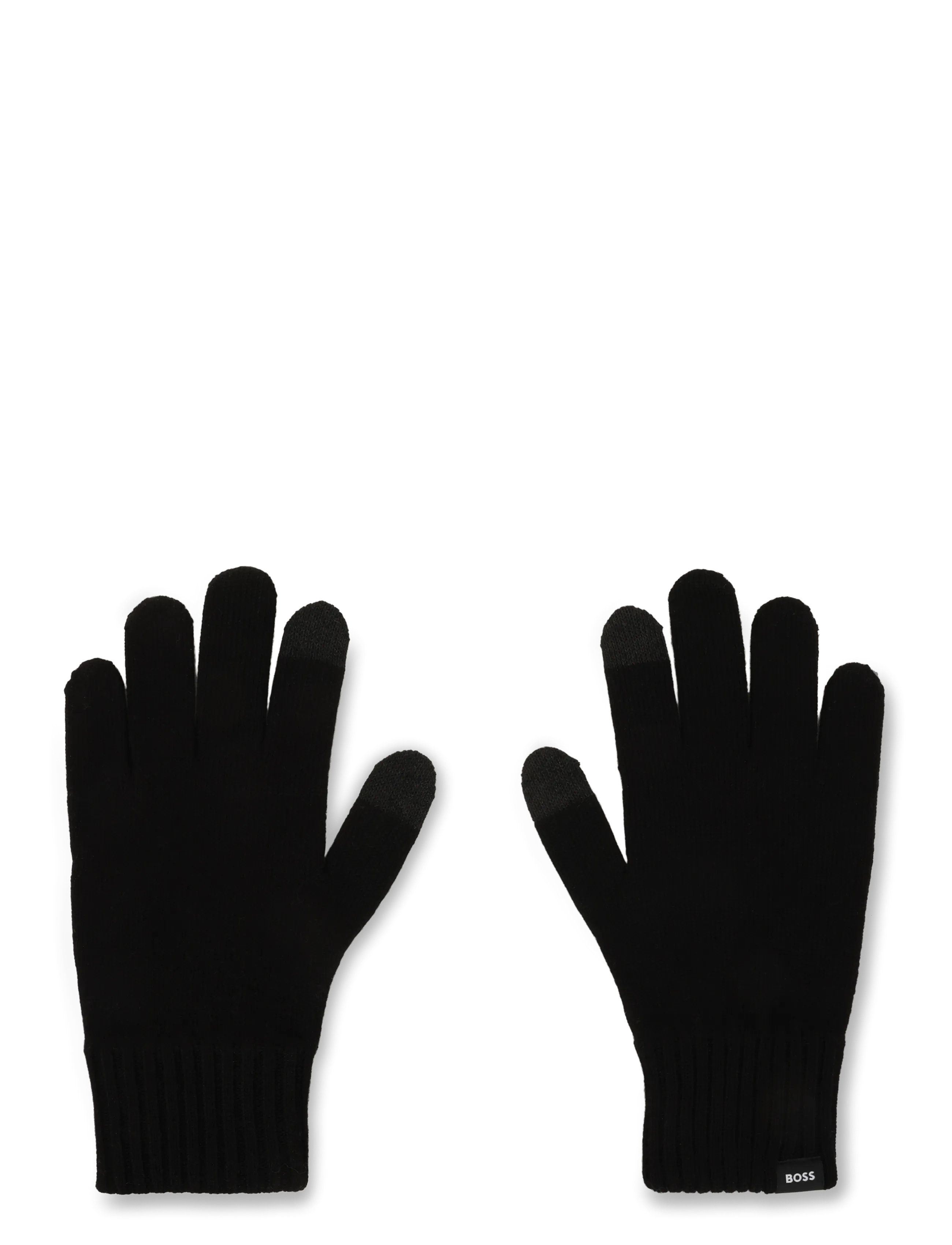 BOSS Falco_Gloves - Aksessuaarid - BLACK / black