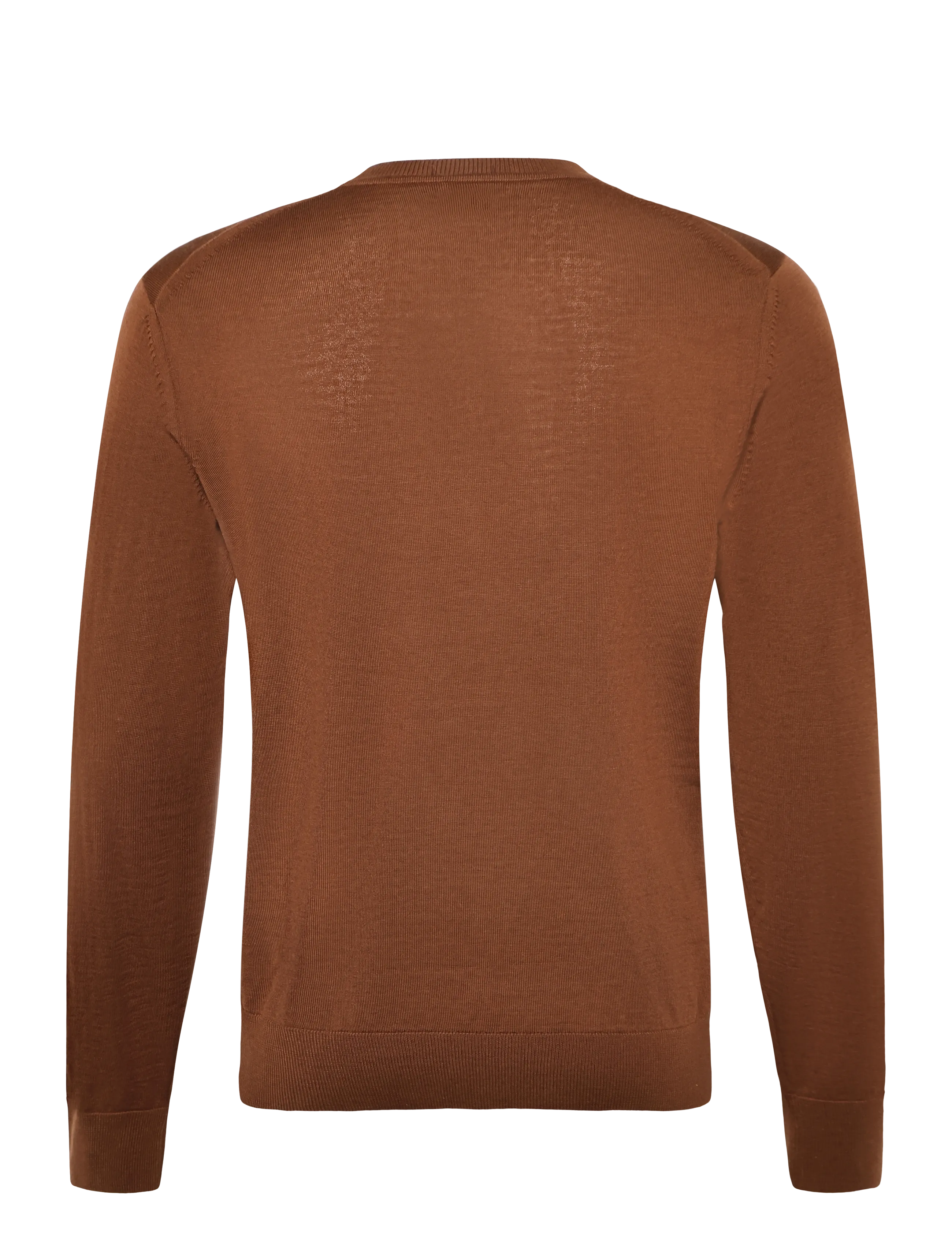 BOSS - H-Melba-L - v-hals - medium brown - 1