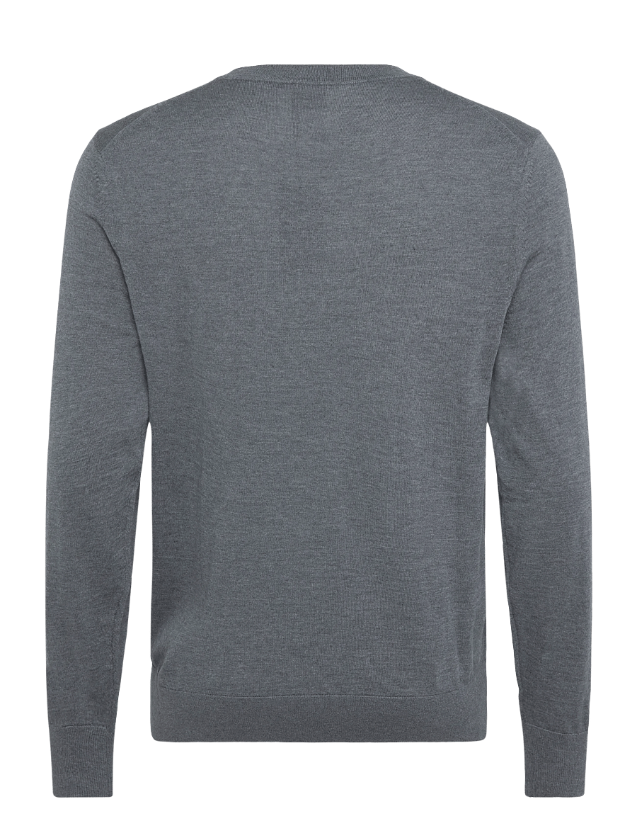 BOSS - H-Melba-L - v-hals - medium grey - 1