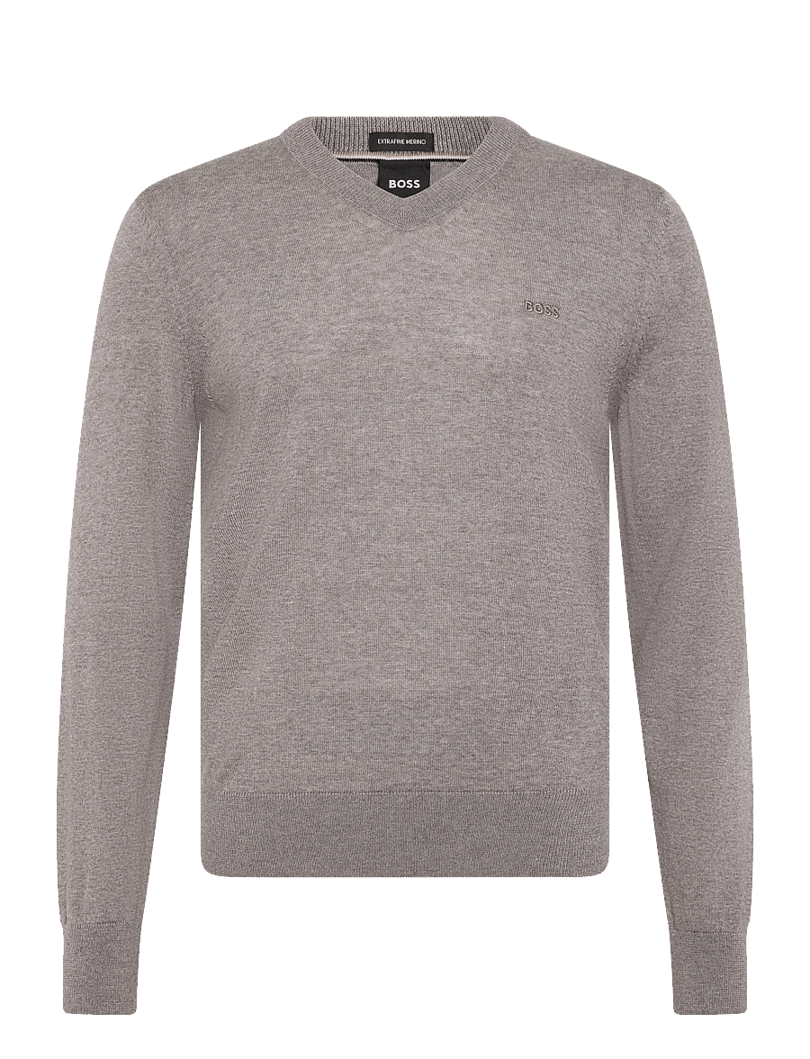 BOSS - H-Melba-L - v-ausschnitt - open brown - 0