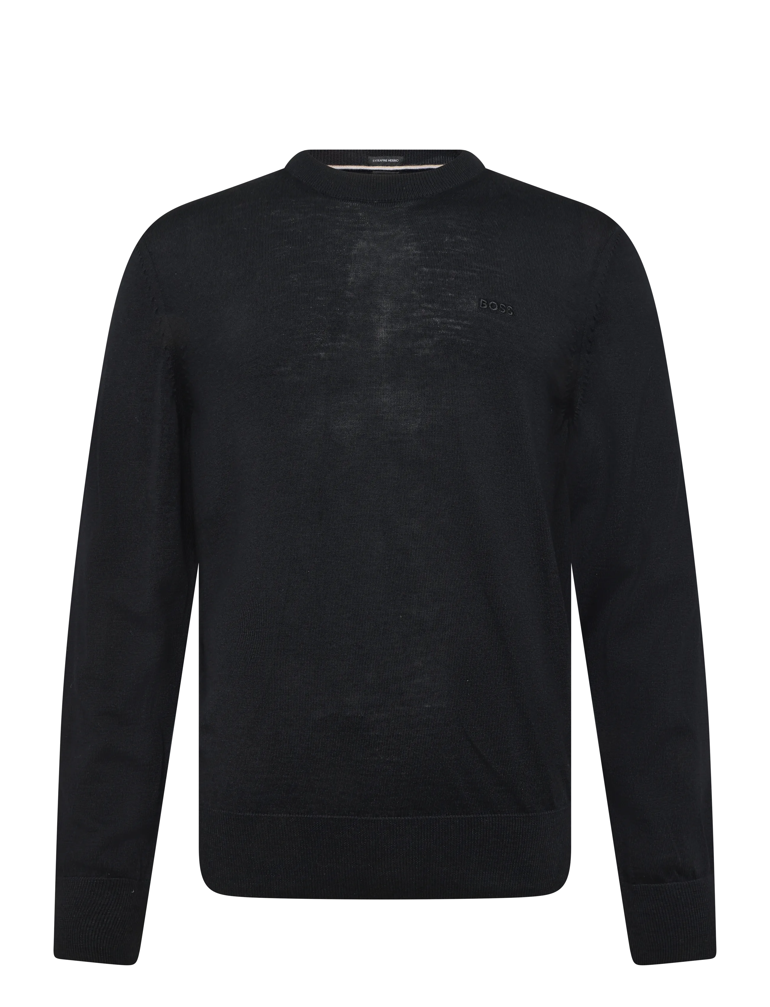 BOSS H-Leno-L - Rundhalsad - BLACK / black