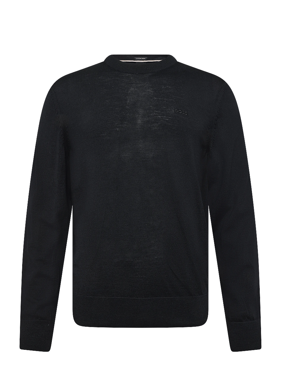 BOSS - H-Leno-L - rundhalsad - black - 0