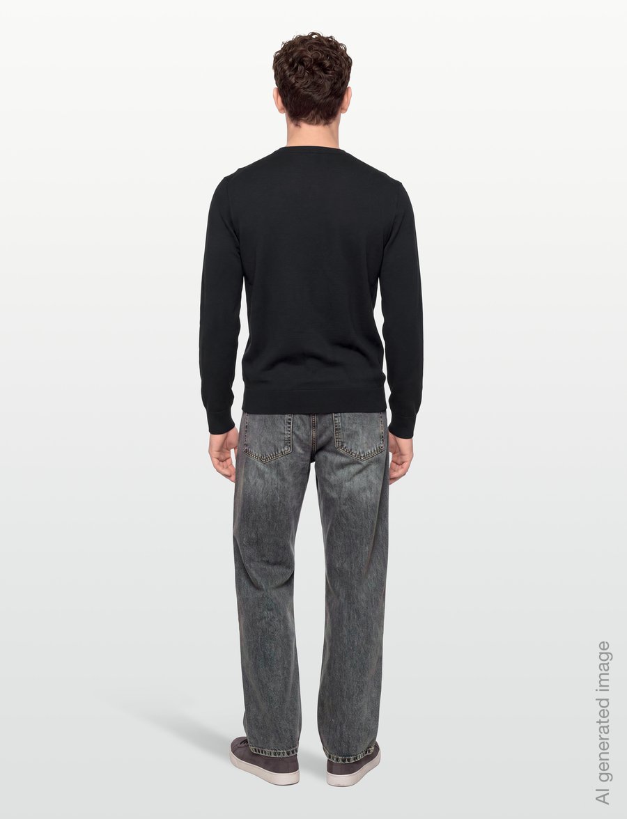 BOSS - H-Leno-L - rundhals - black - 4