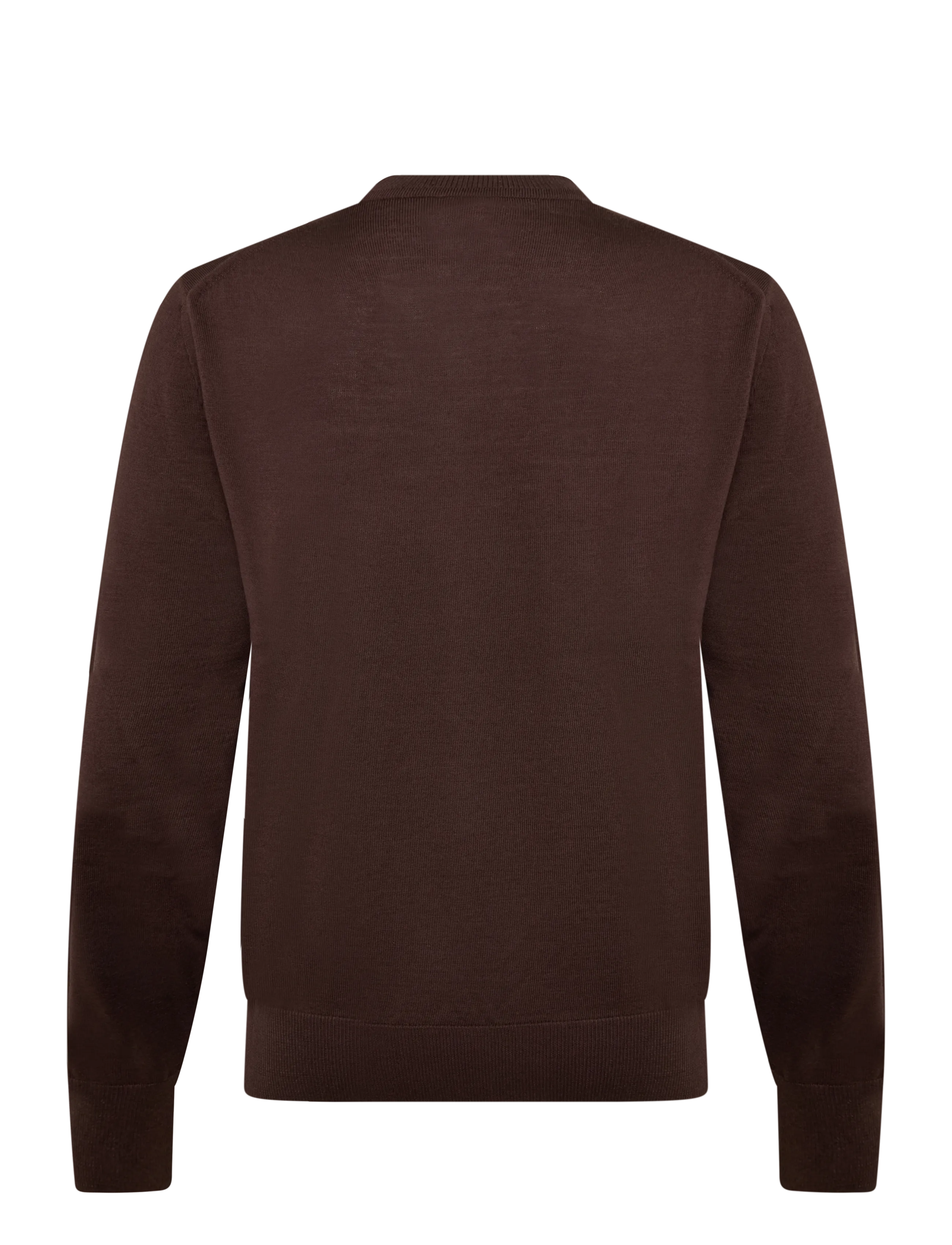 BOSS - H-Leno-L - rund hals - dark brown - 1