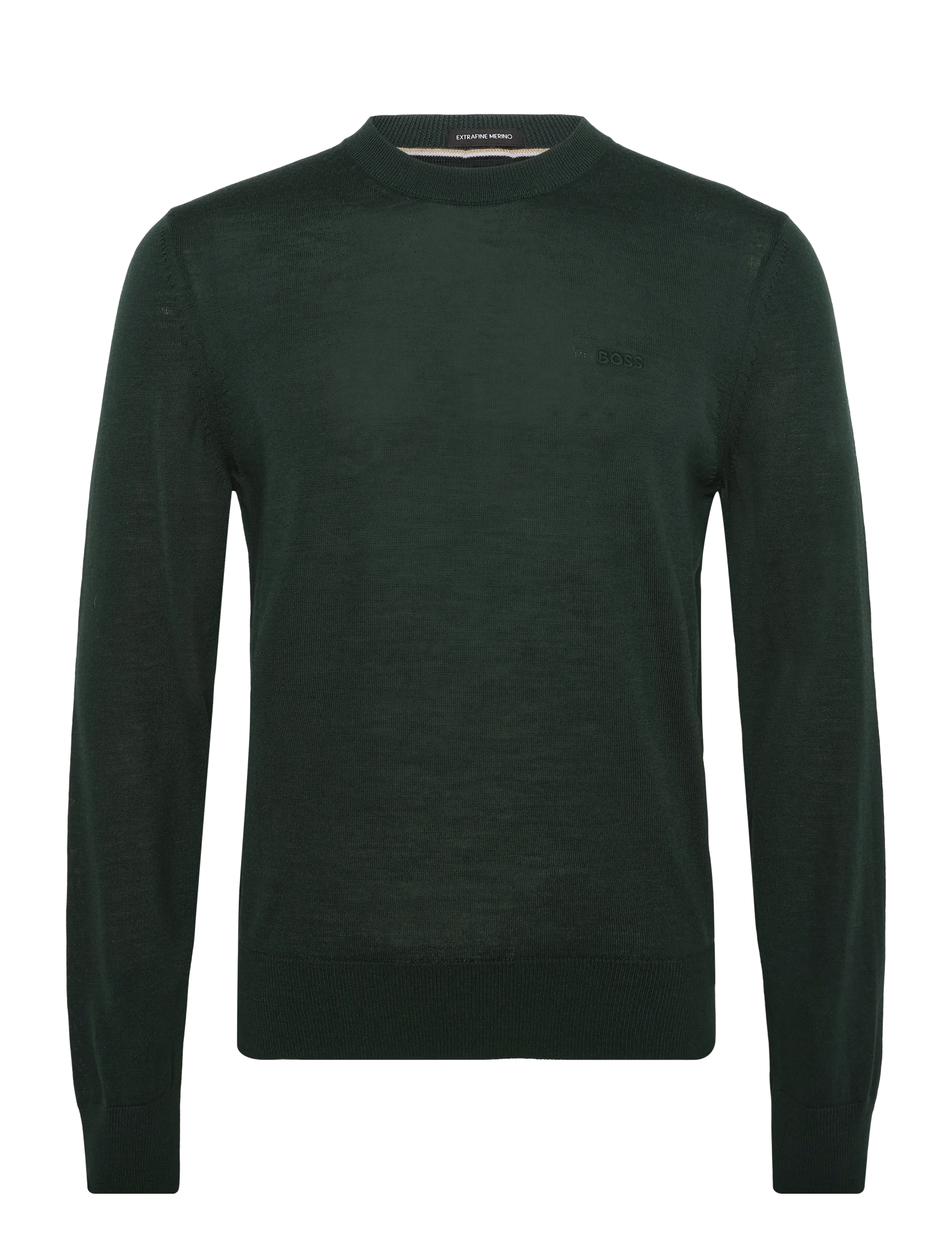 BOSS H-Leno-L - Rundhals - OPEN GREEN / green
