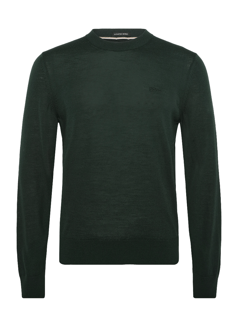BOSS - H-Leno-L - rundhals - open green - 0