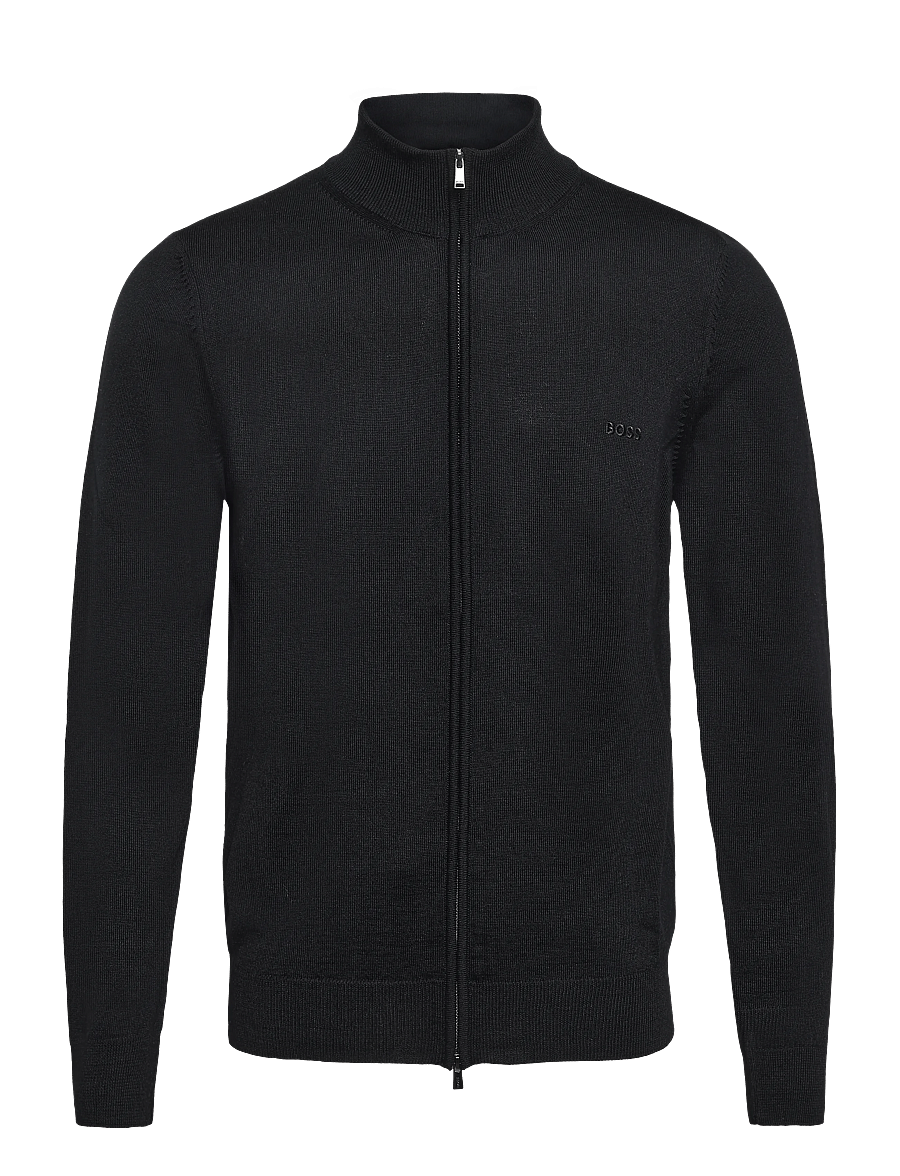 BOSS - H-Balonso-L - full zip tröjor - black - 0