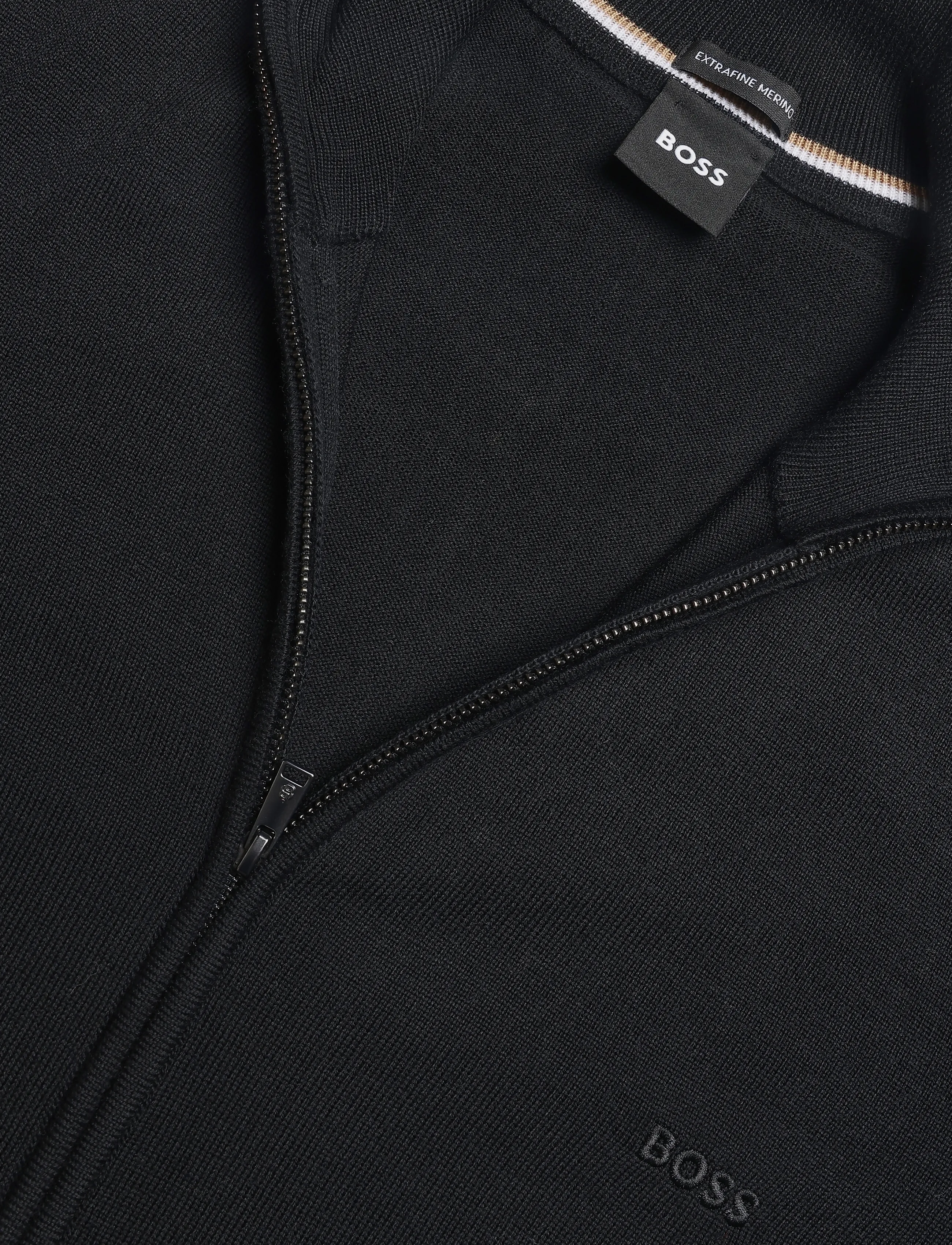 BOSS - H-Balonso-L - full zip tröjor - black - 2